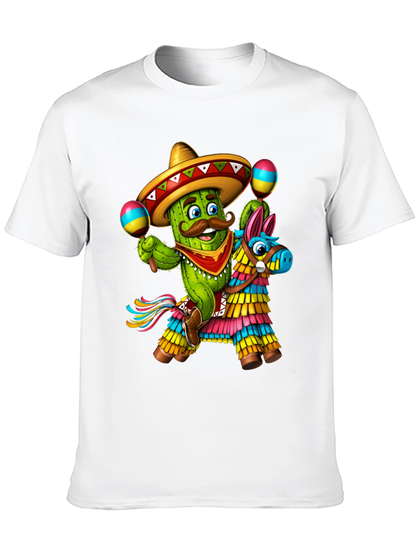 Cactus Pinata T-Shirt - Cinco de Mayo Fiesta!