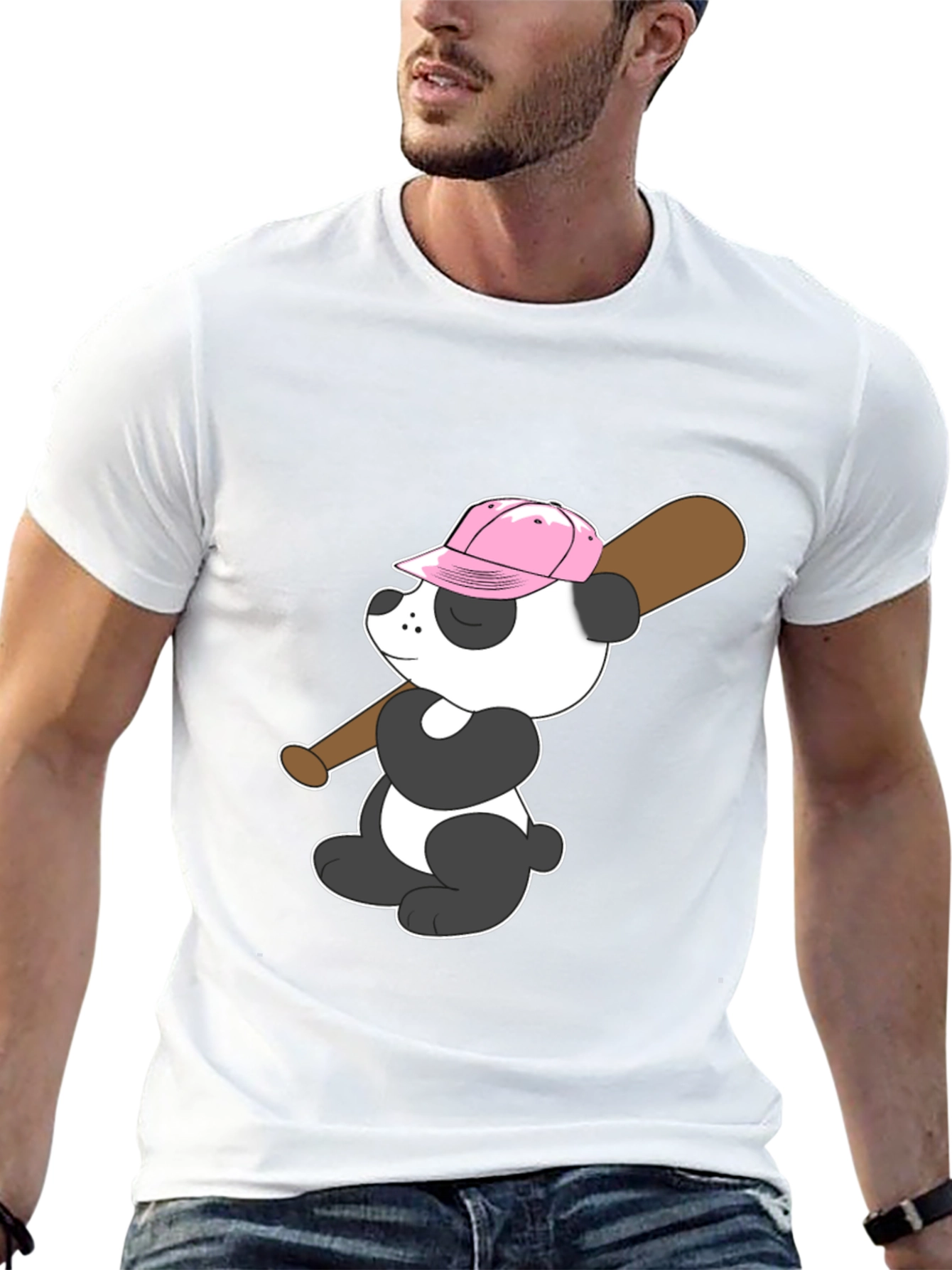 Baseball Panda T-Shirt