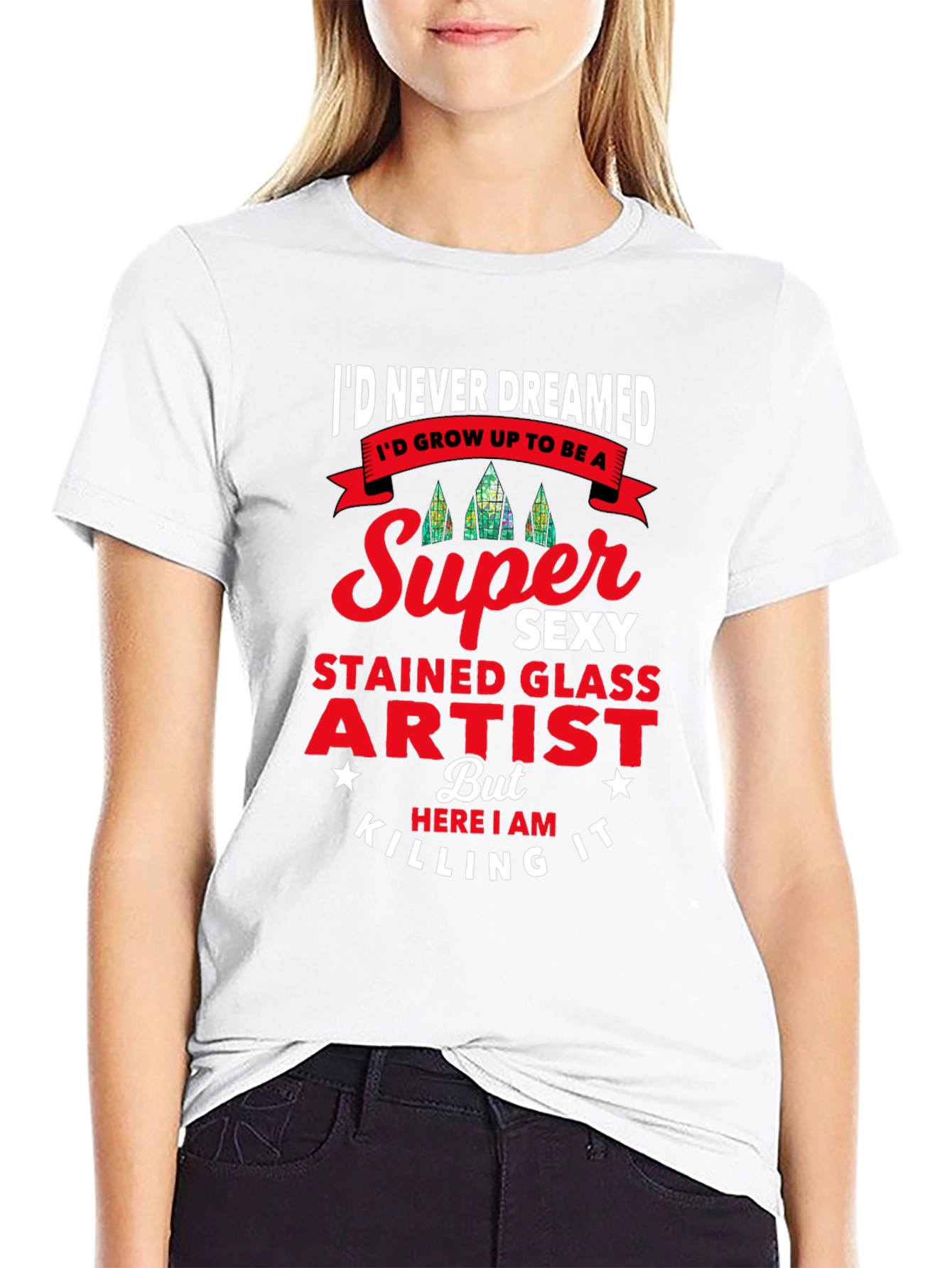 Super Sexy Stained Glass Artist T-Shirt