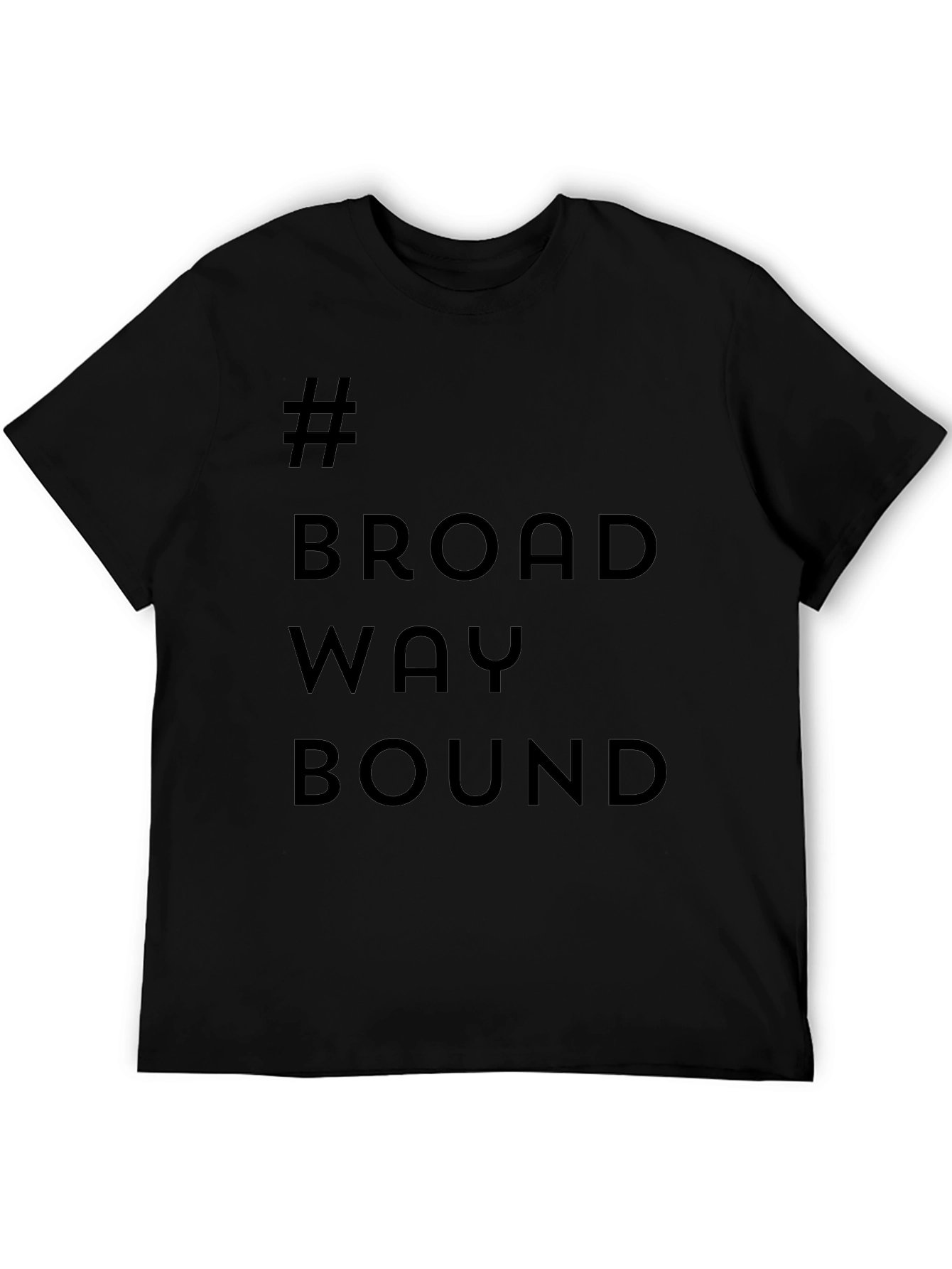 Broadway Bound Black T-Shirt