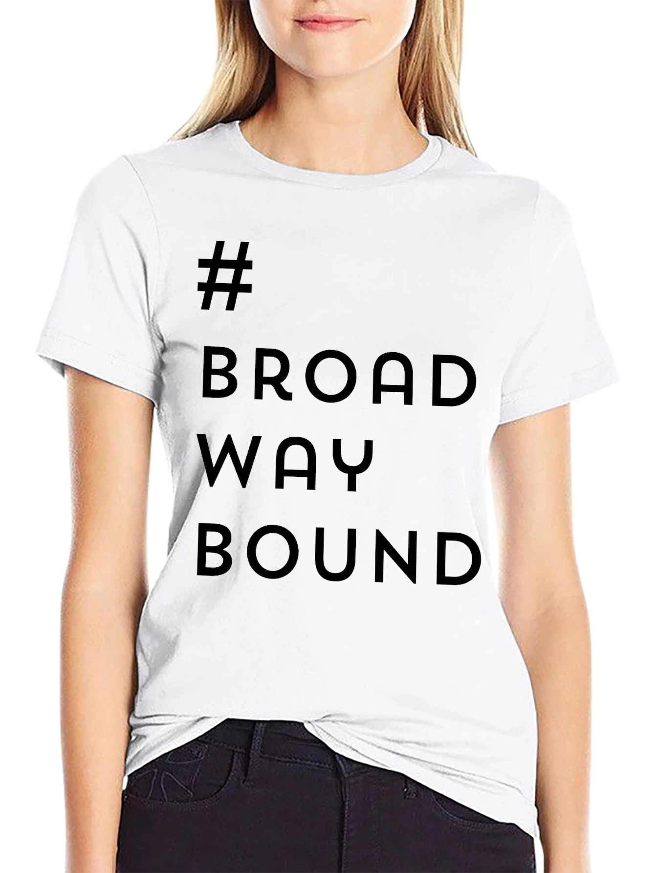Broadway Bound Black T-Shirt