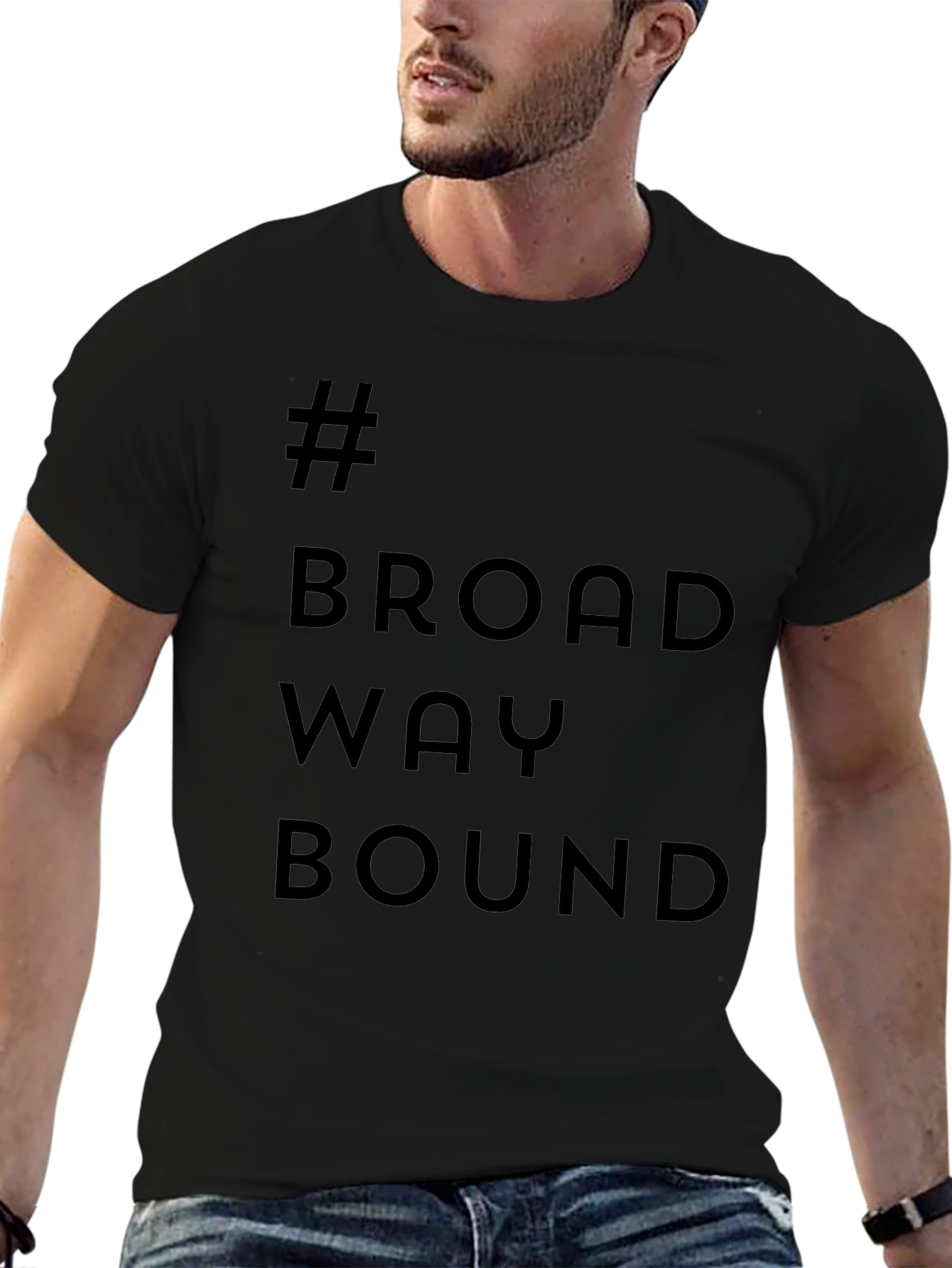Broadway Bound Black T-Shirt