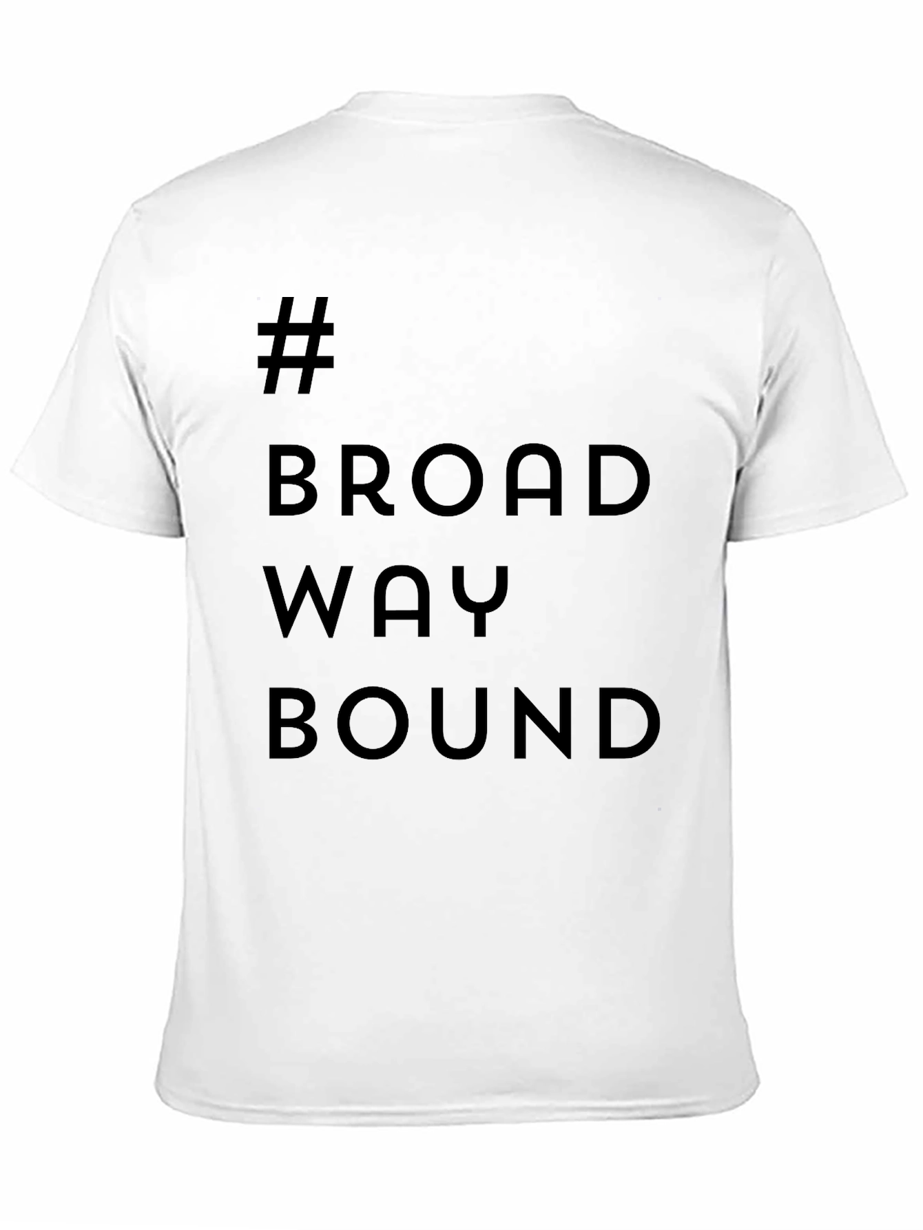 Broadway Bound Black T-Shirt