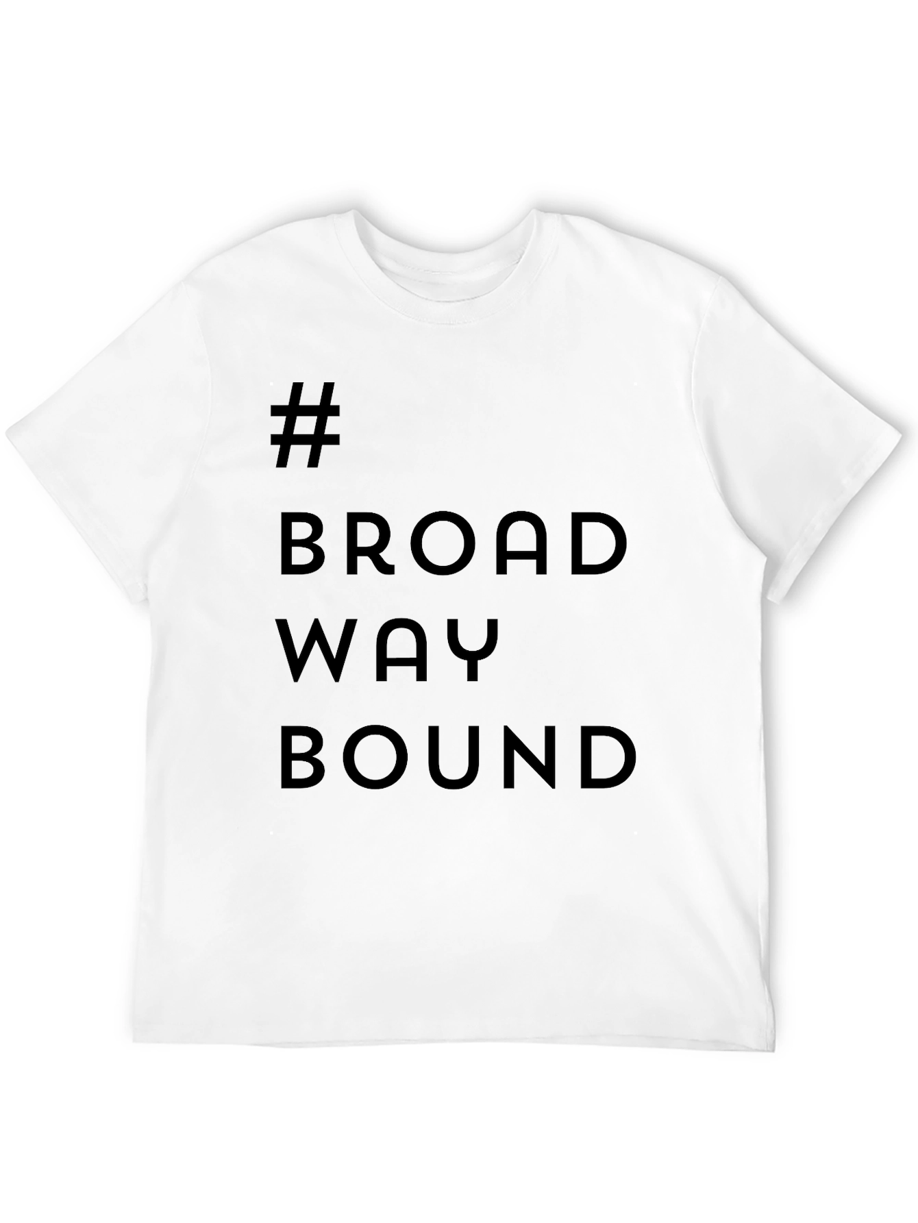 Broadway Bound Black T-Shirt