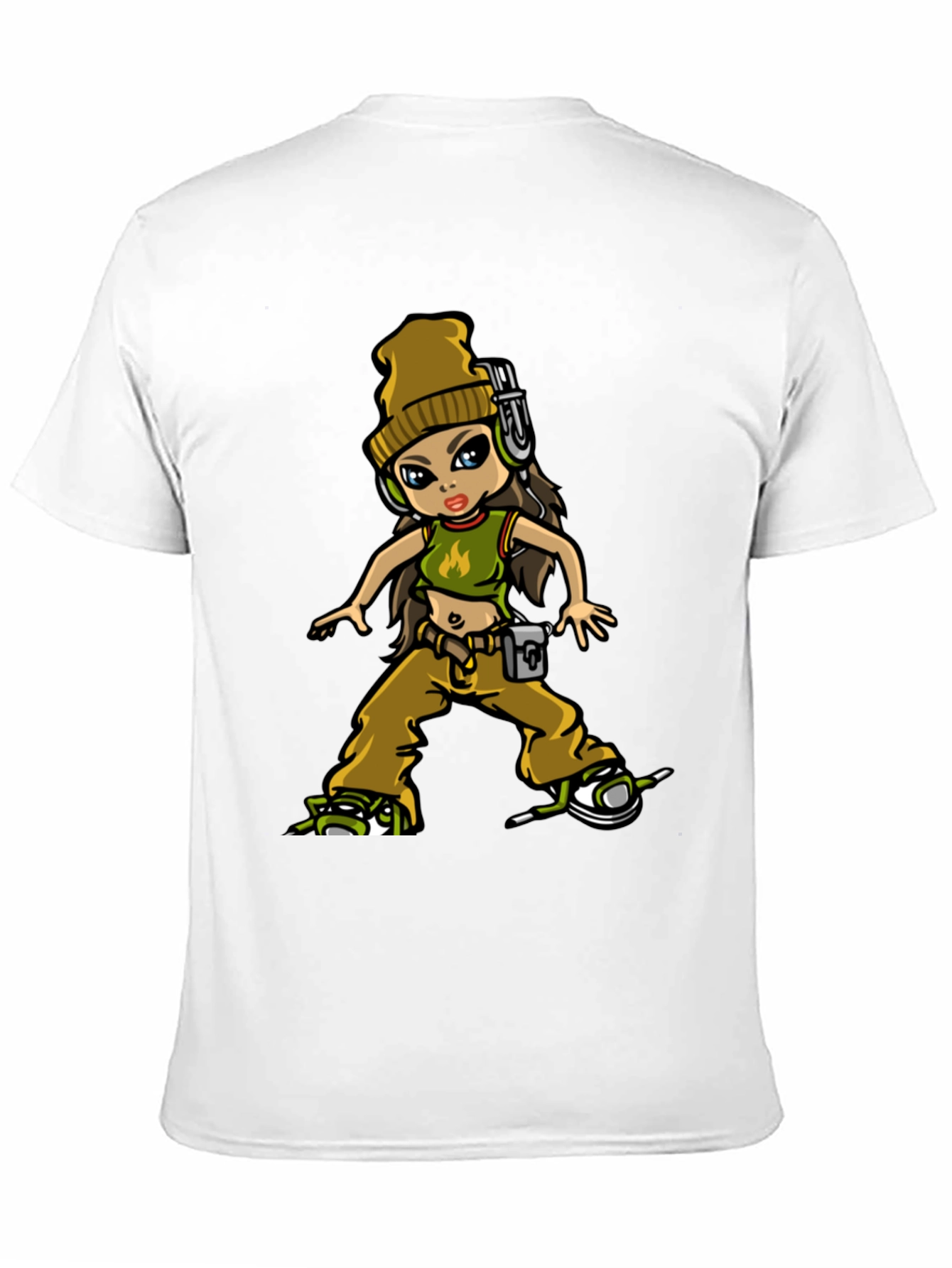 Urban Style Cartoon Graphic Tee