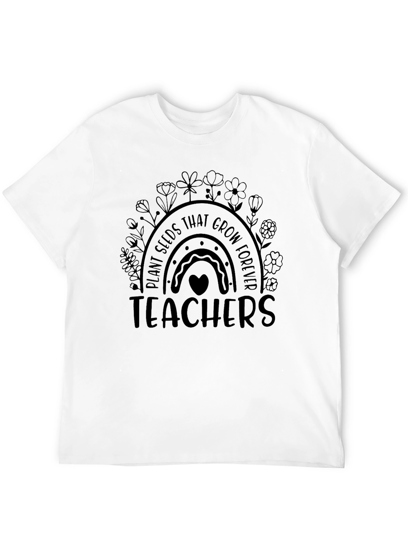 Teacher Rainbow Graphic Tee