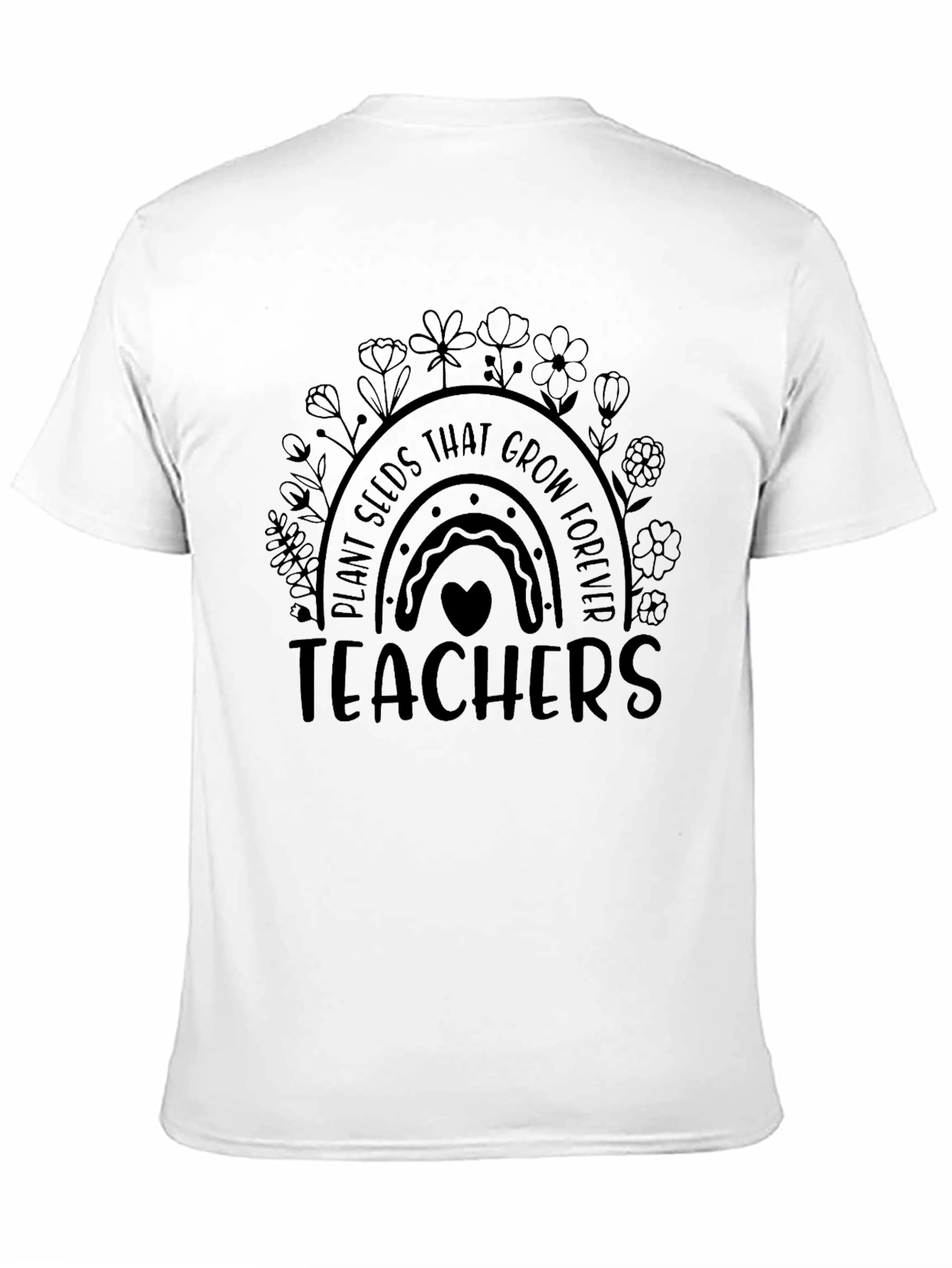 Teacher Rainbow Graphic Tee