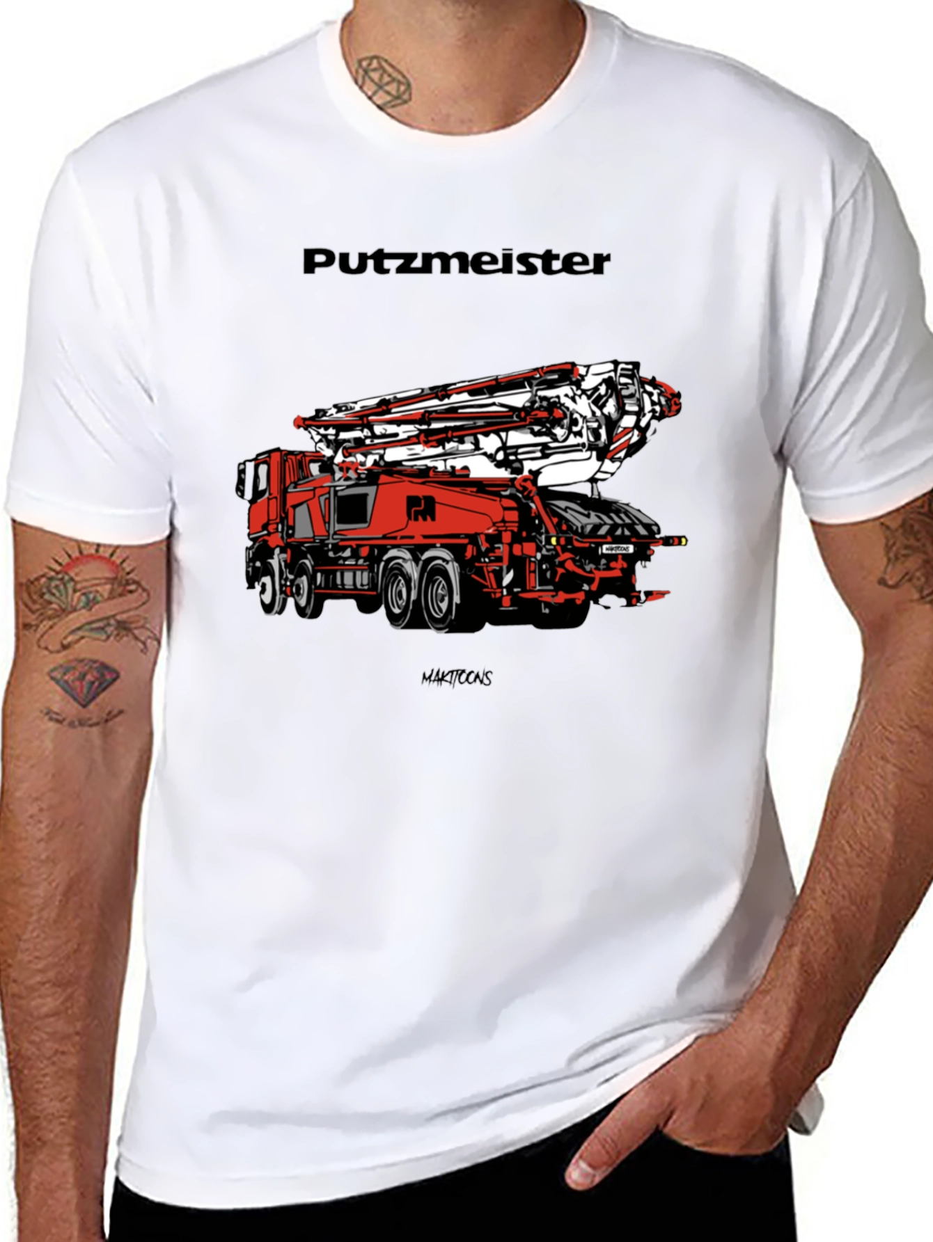 Putzmeister Concrete Pump T-Shirt