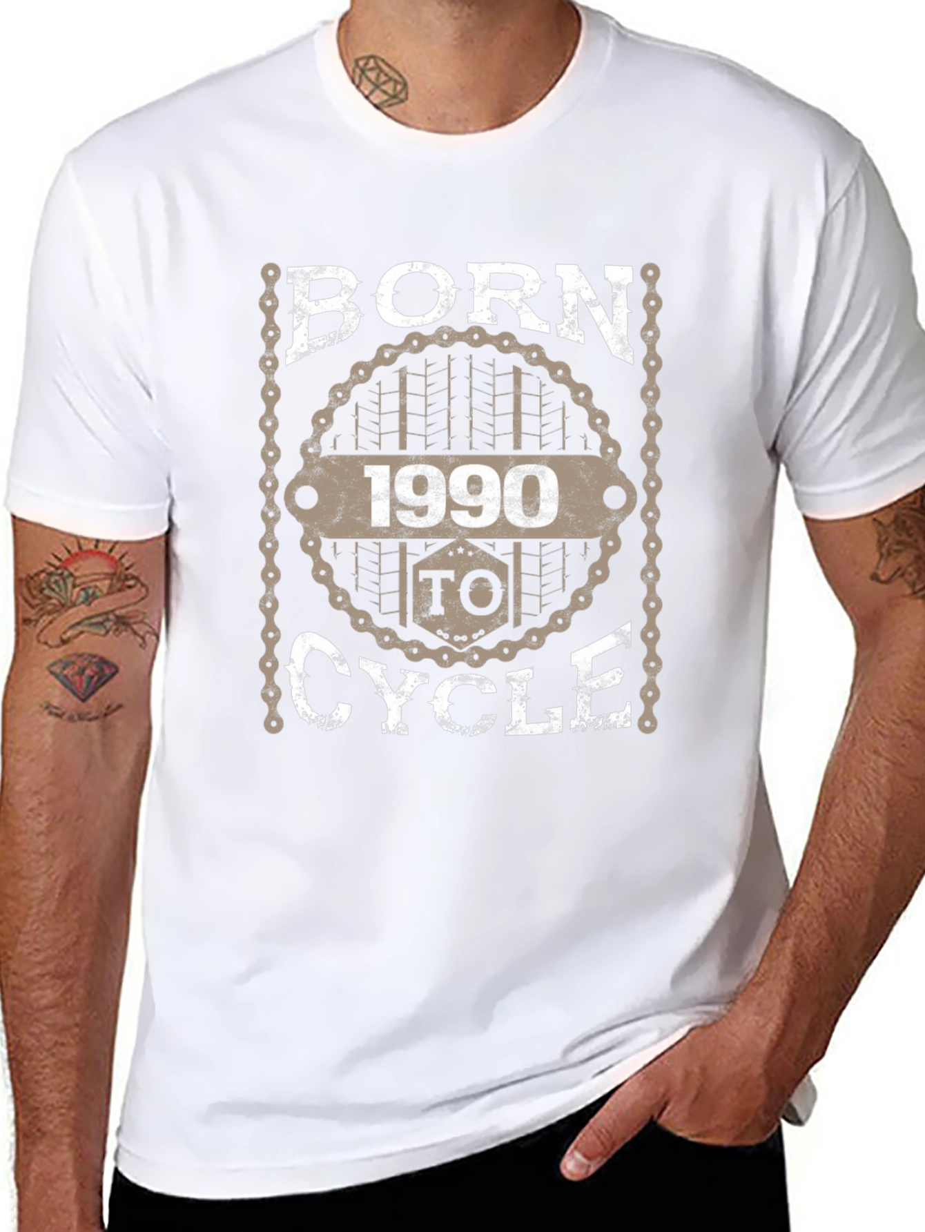 Born 1990 to Cycle T-Shirt