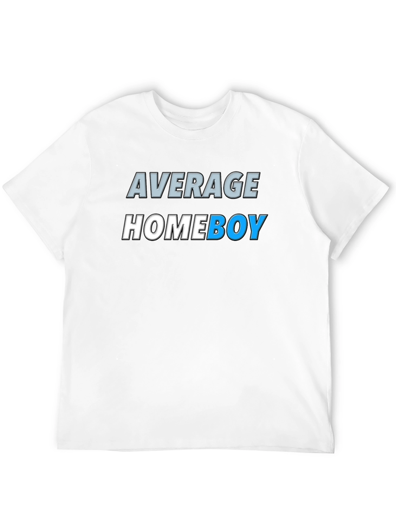 Average Homeboy Graphic Tee - Stylish & Comfy