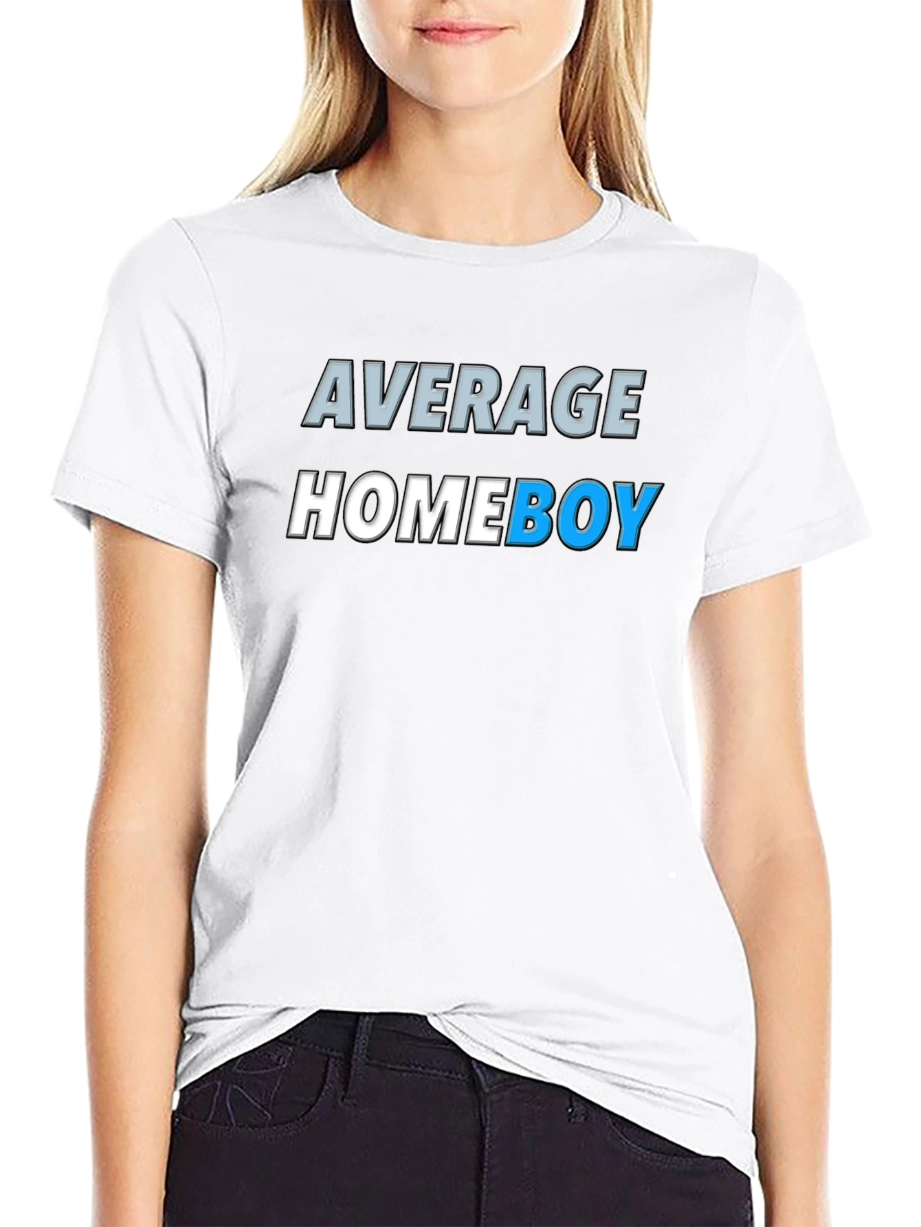 Average Homeboy Graphic Tee - Stylish & Comfy