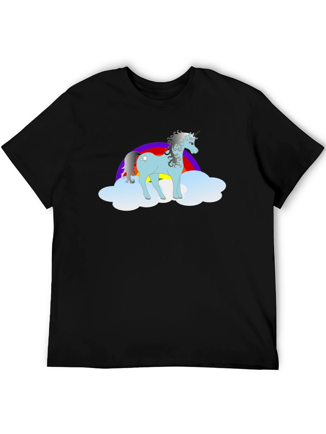 Unicorn Rainbow Graphic T-Shirt
