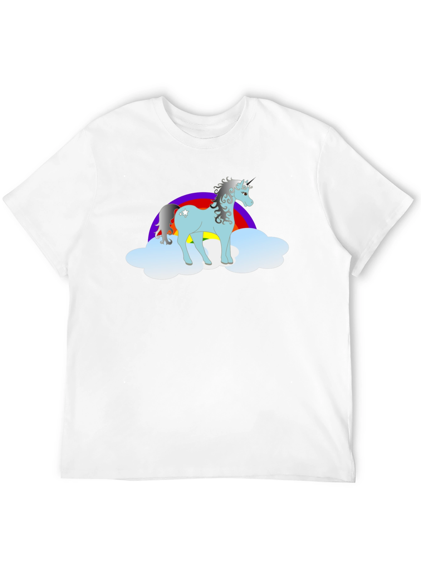 Unicorn Rainbow Graphic T-Shirt