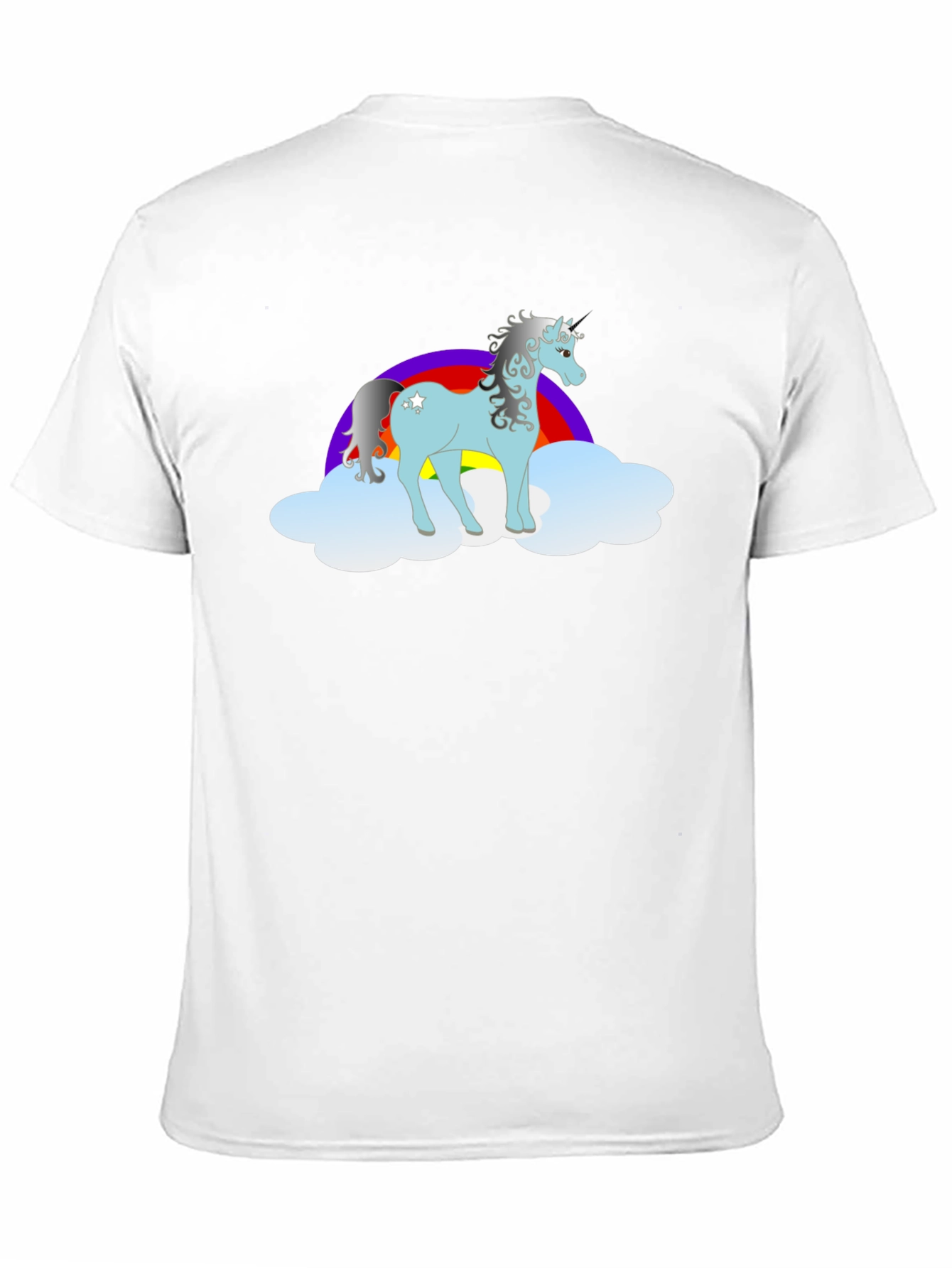 Unicorn Rainbow Graphic T-Shirt
