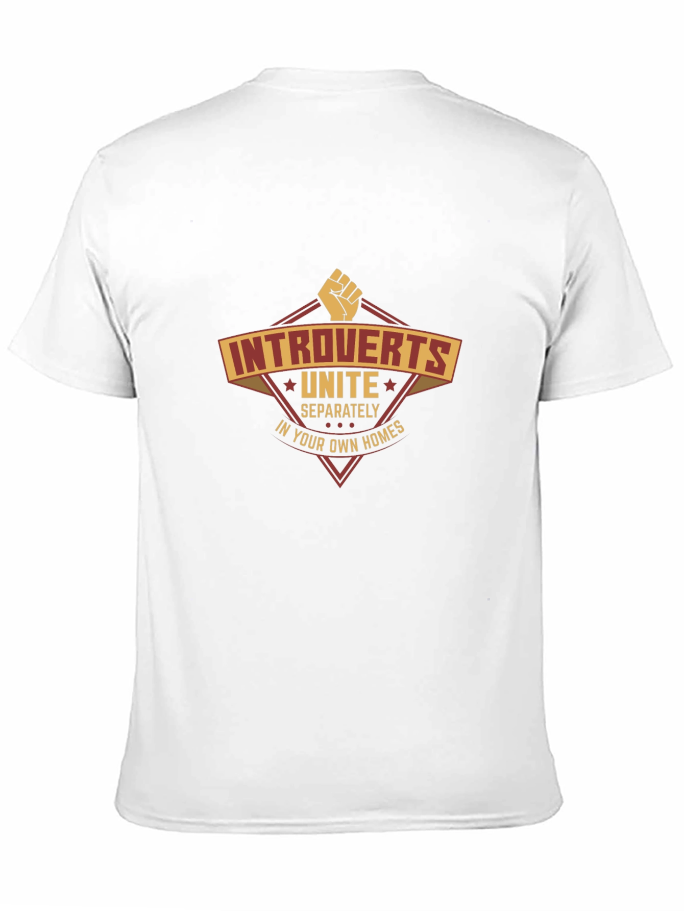 Introverts Unite T-Shirt - Stay Home & Be Happy