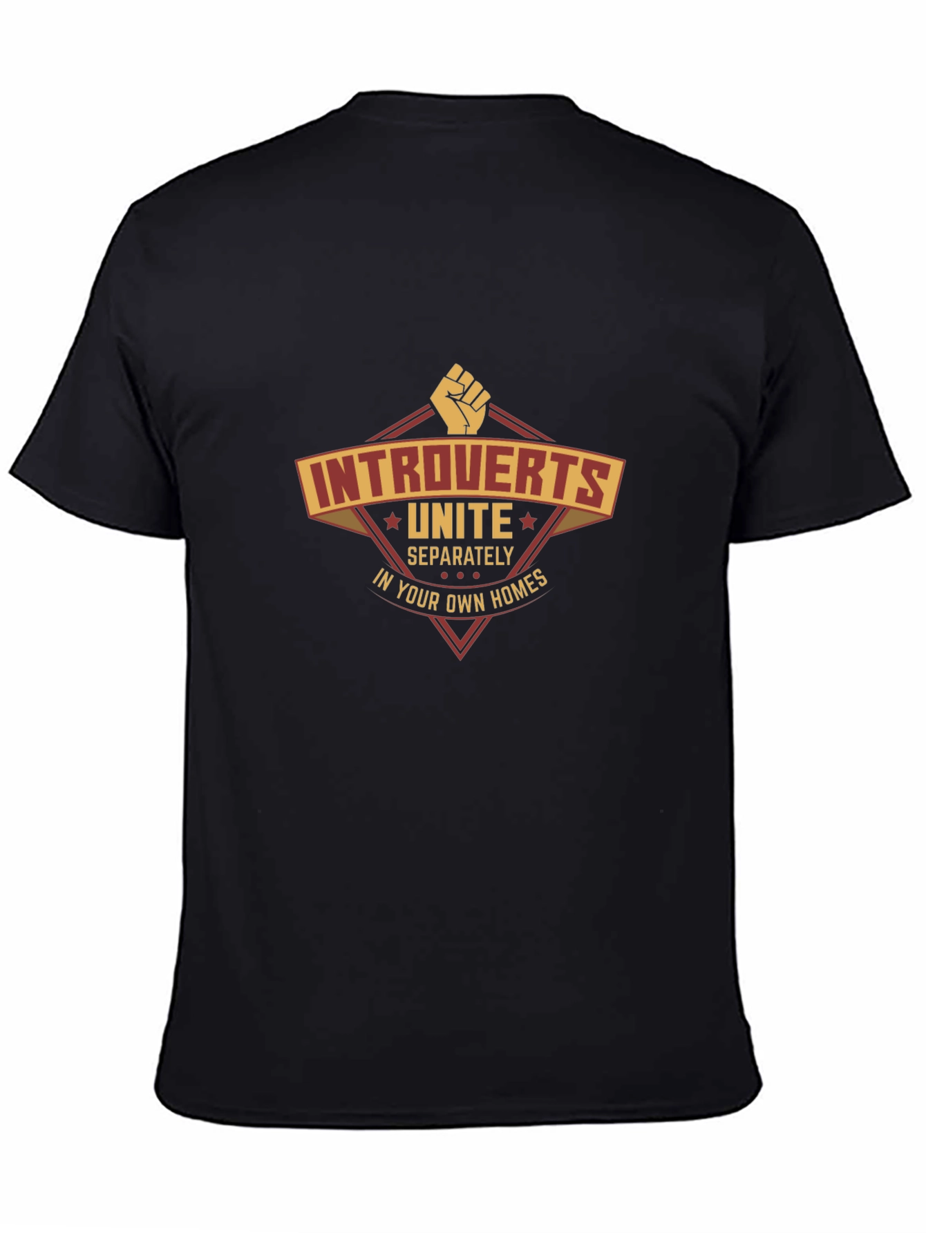 Introverts Unite T-Shirt - Stay Home & Be Happy