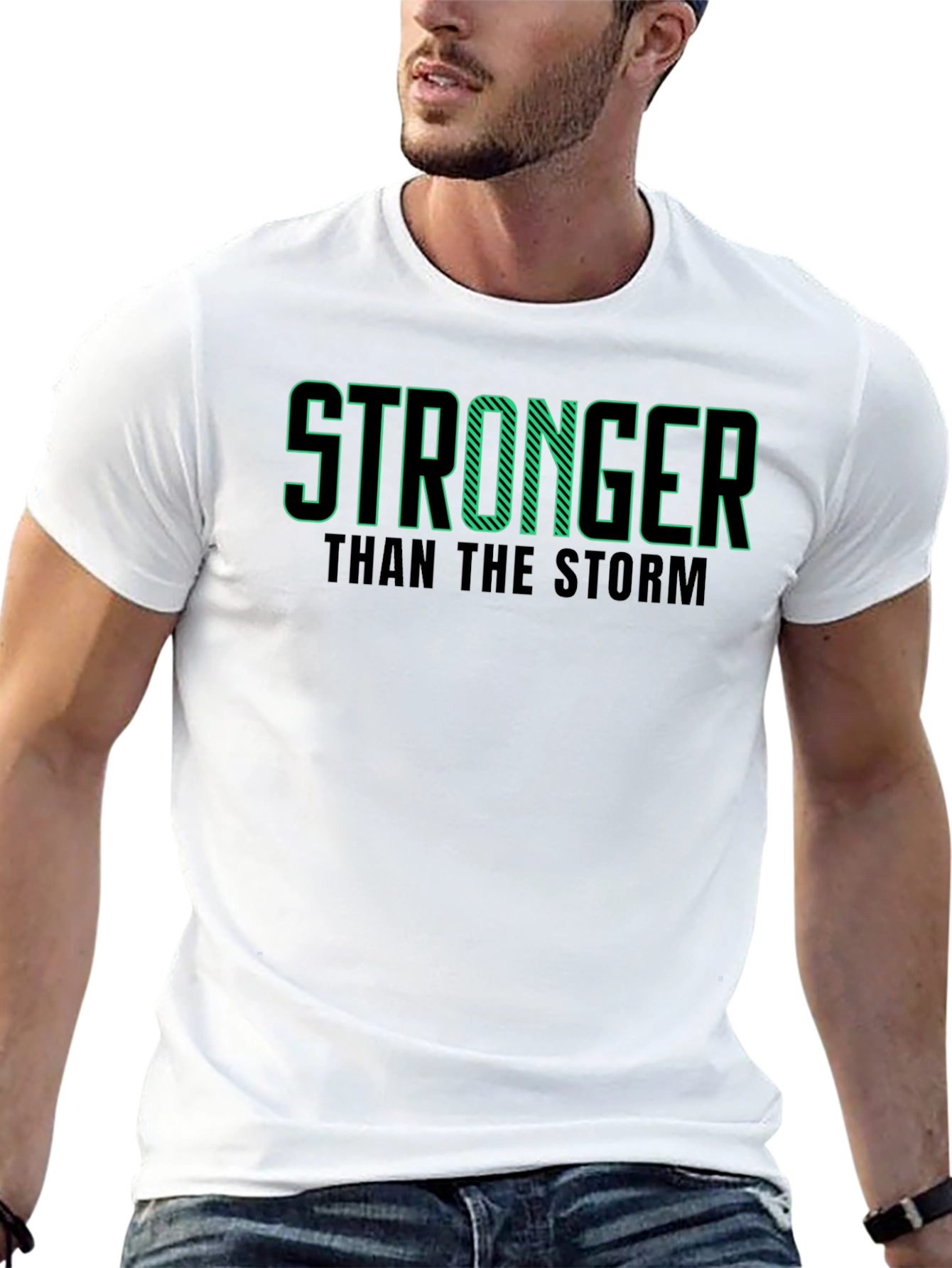 Stronger Than The Storm Graphic Tee