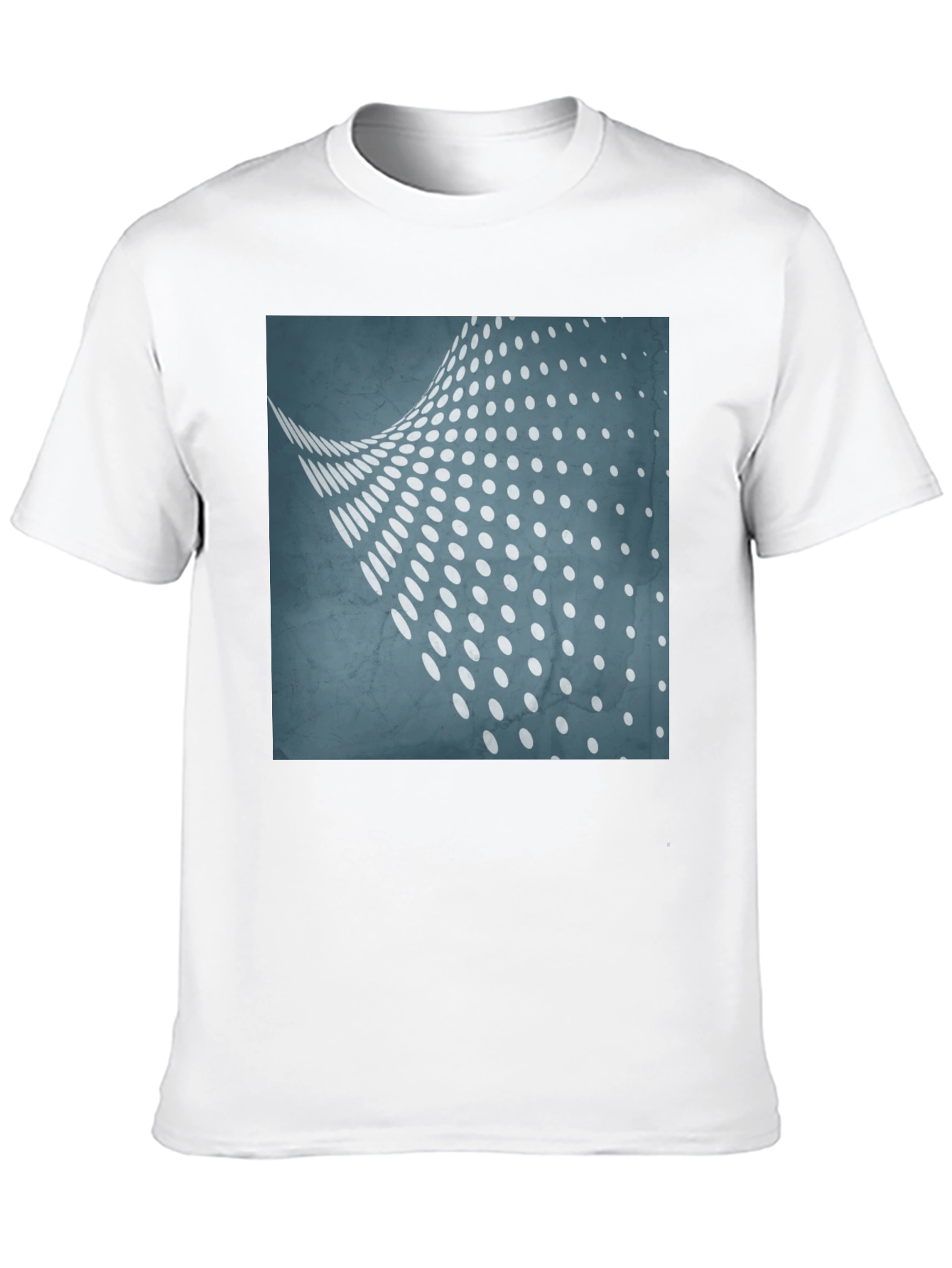 Abstract Dot Pattern Graphic T-Shirt