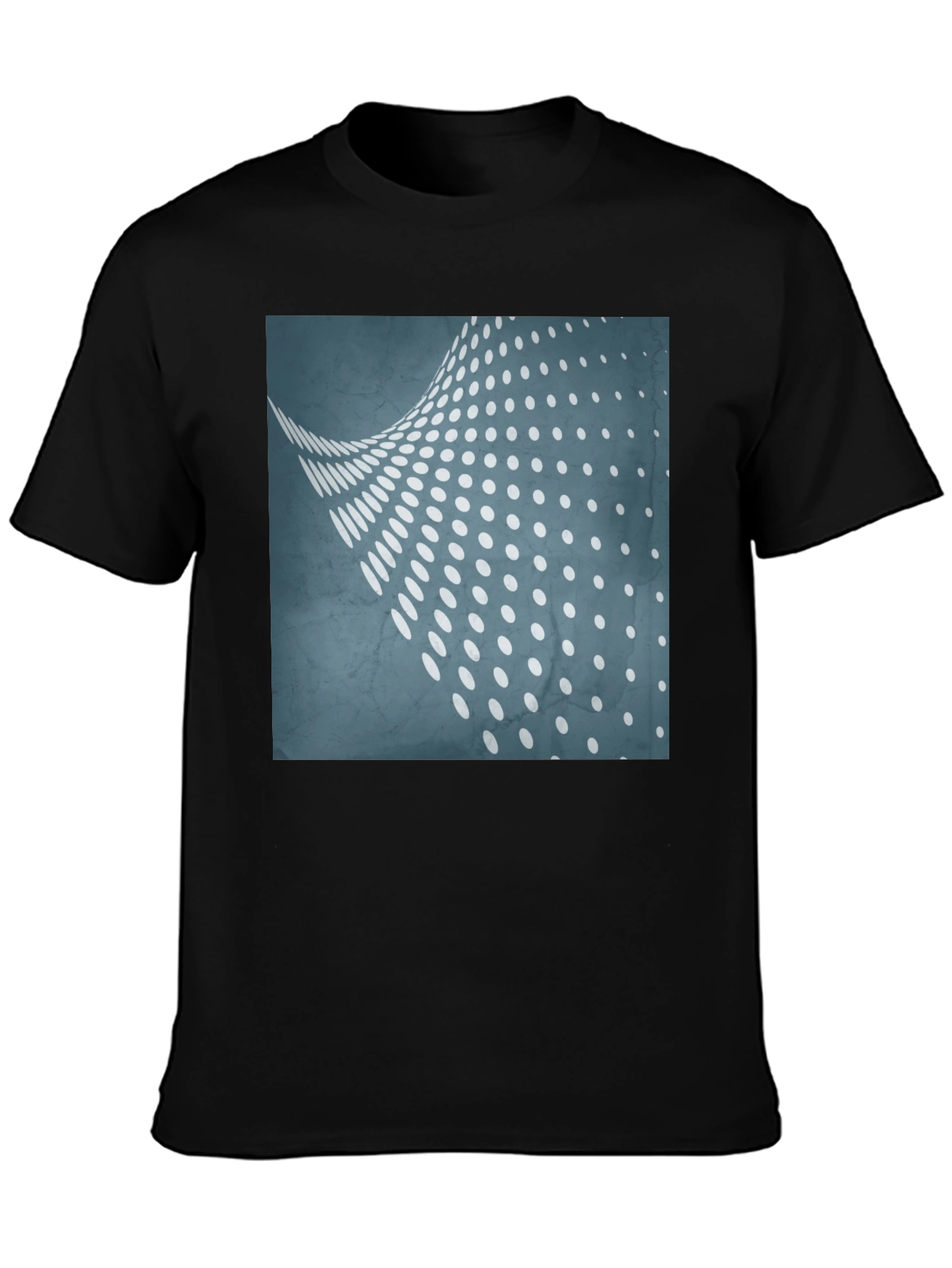 Abstract Dot Pattern Graphic T-Shirt