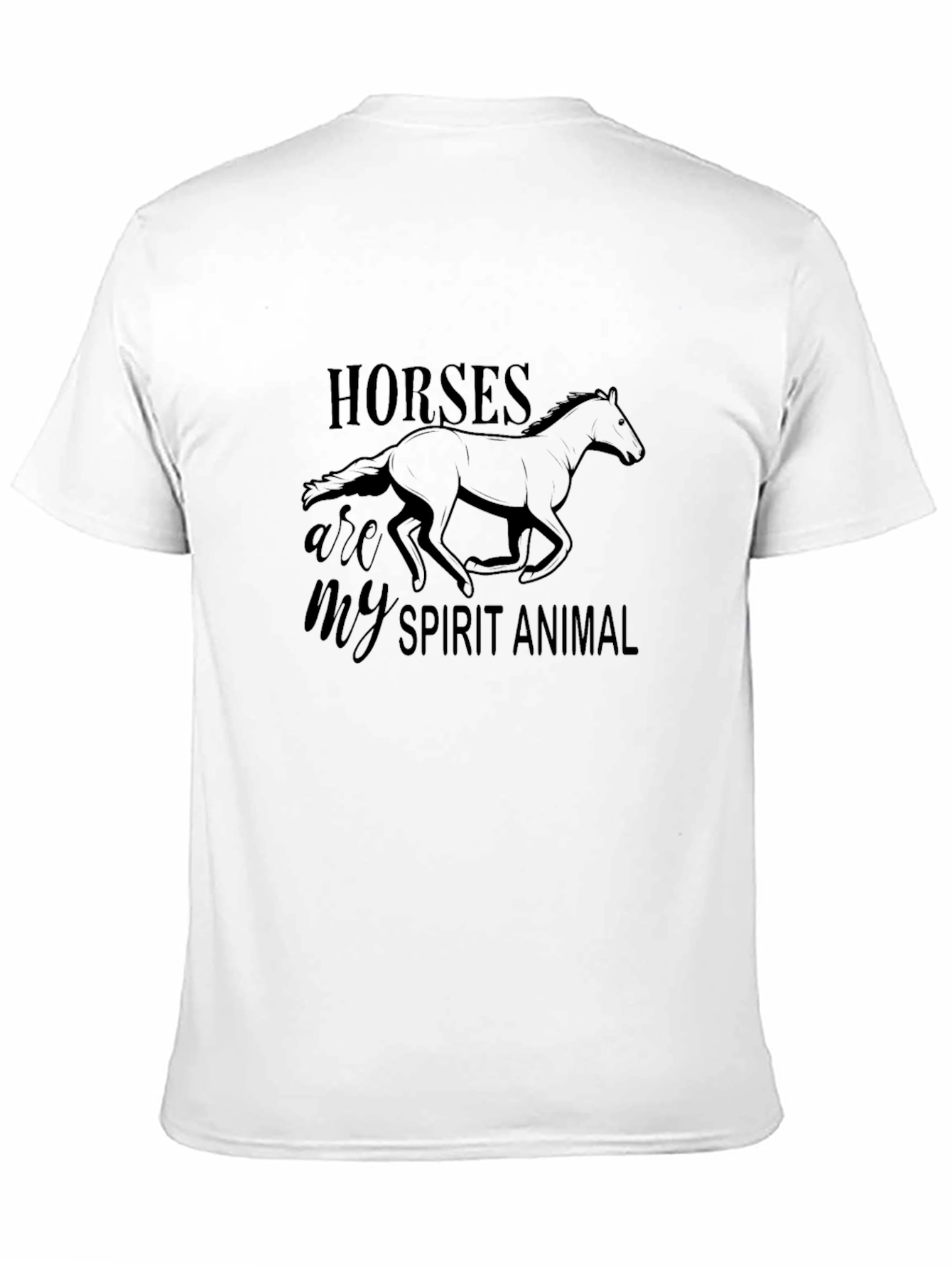 Horses Are My Spirit Animal Graphic Tee