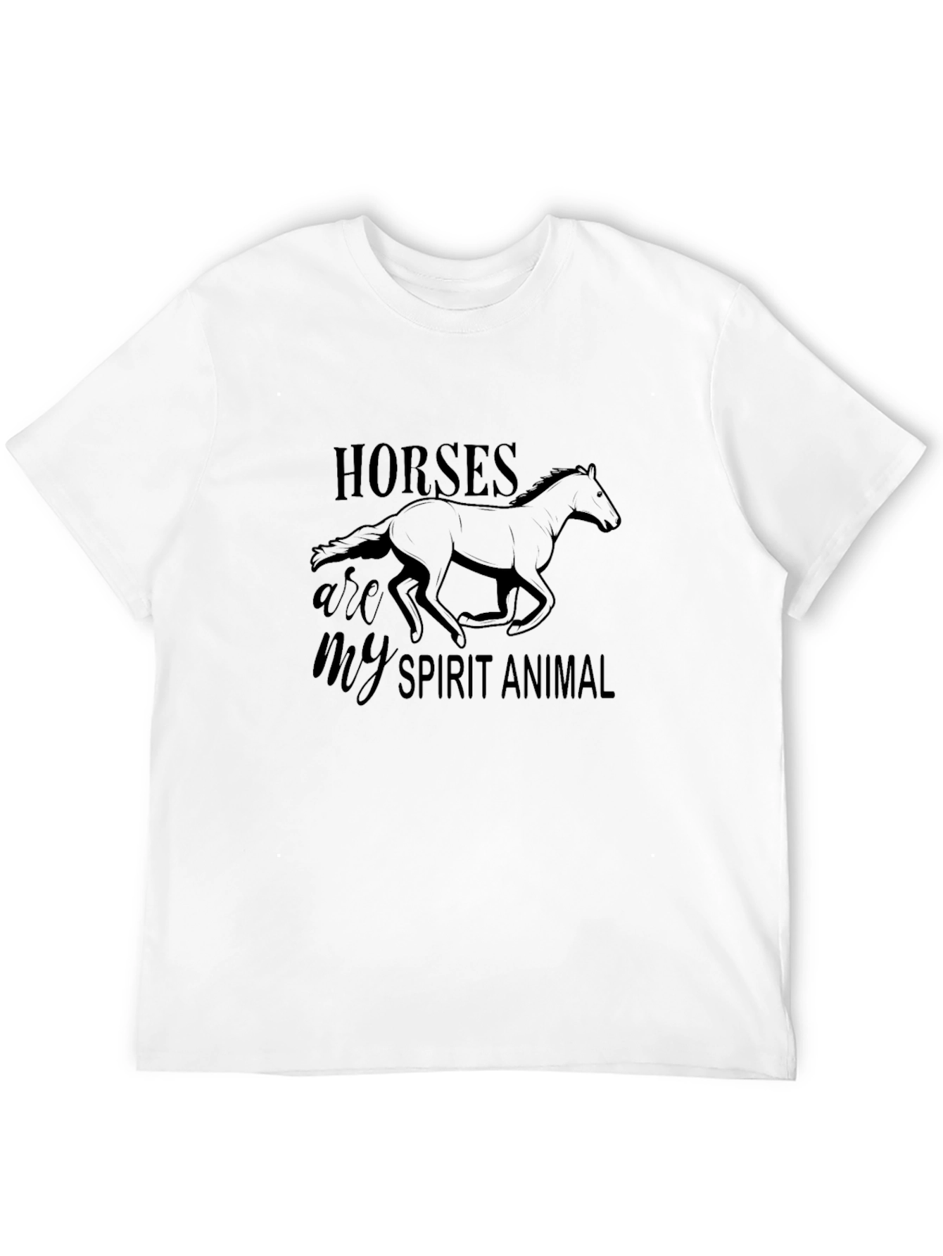 Horses Are My Spirit Animal Graphic Tee