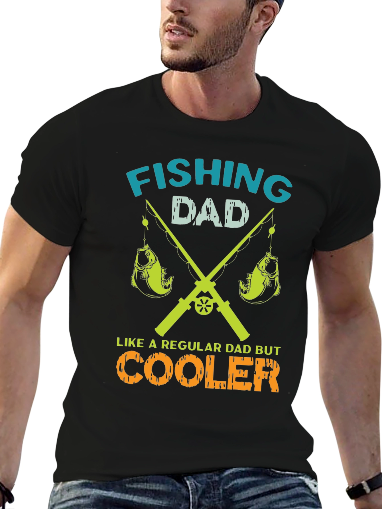 Fishing Dad T-Shirt - Cool Fathers Day Gift