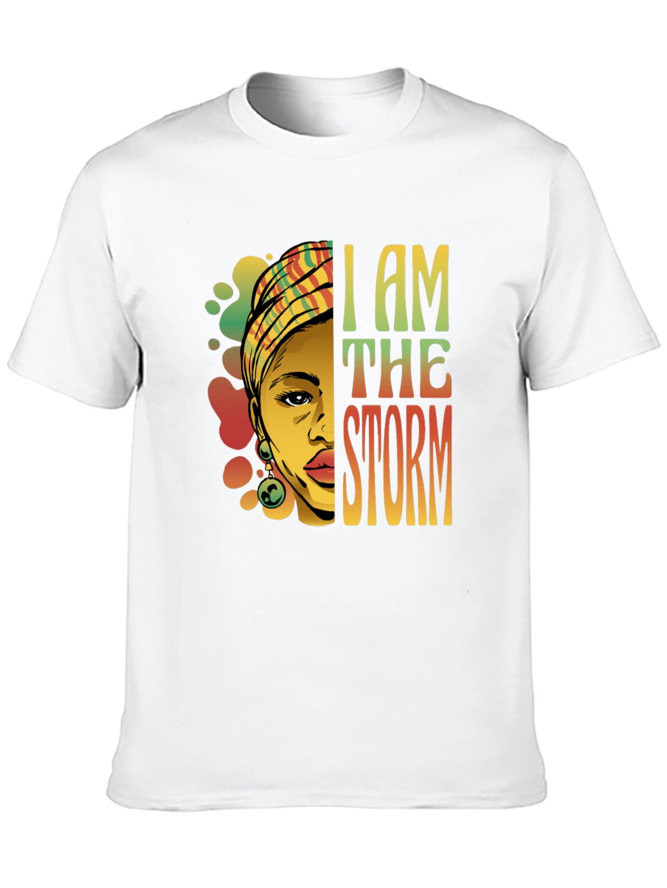 I Am The Storm Graphic Tee - Black