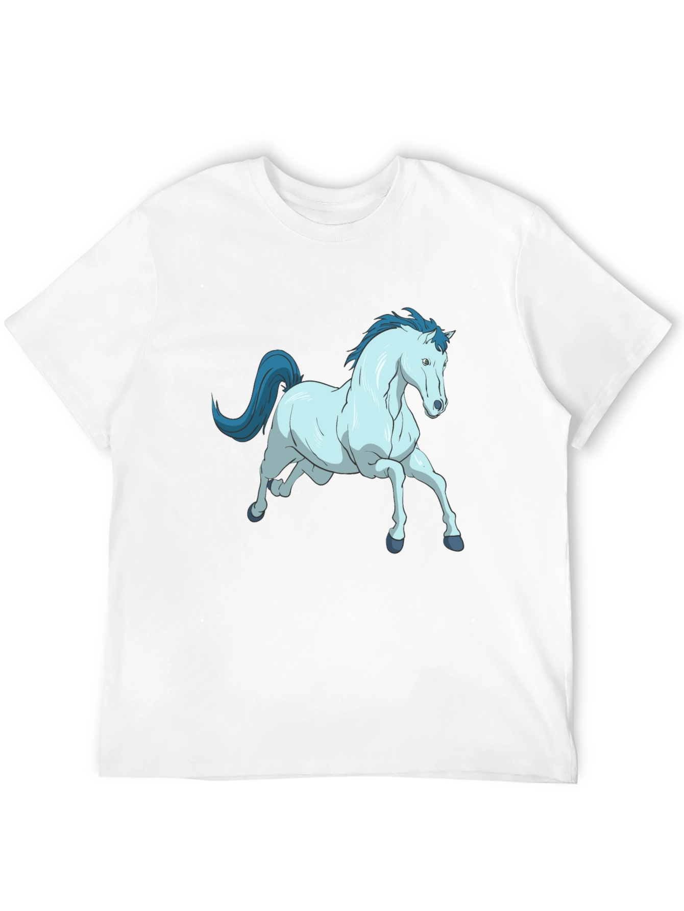 Horse Graphic Tee - Unique Cartoon Design