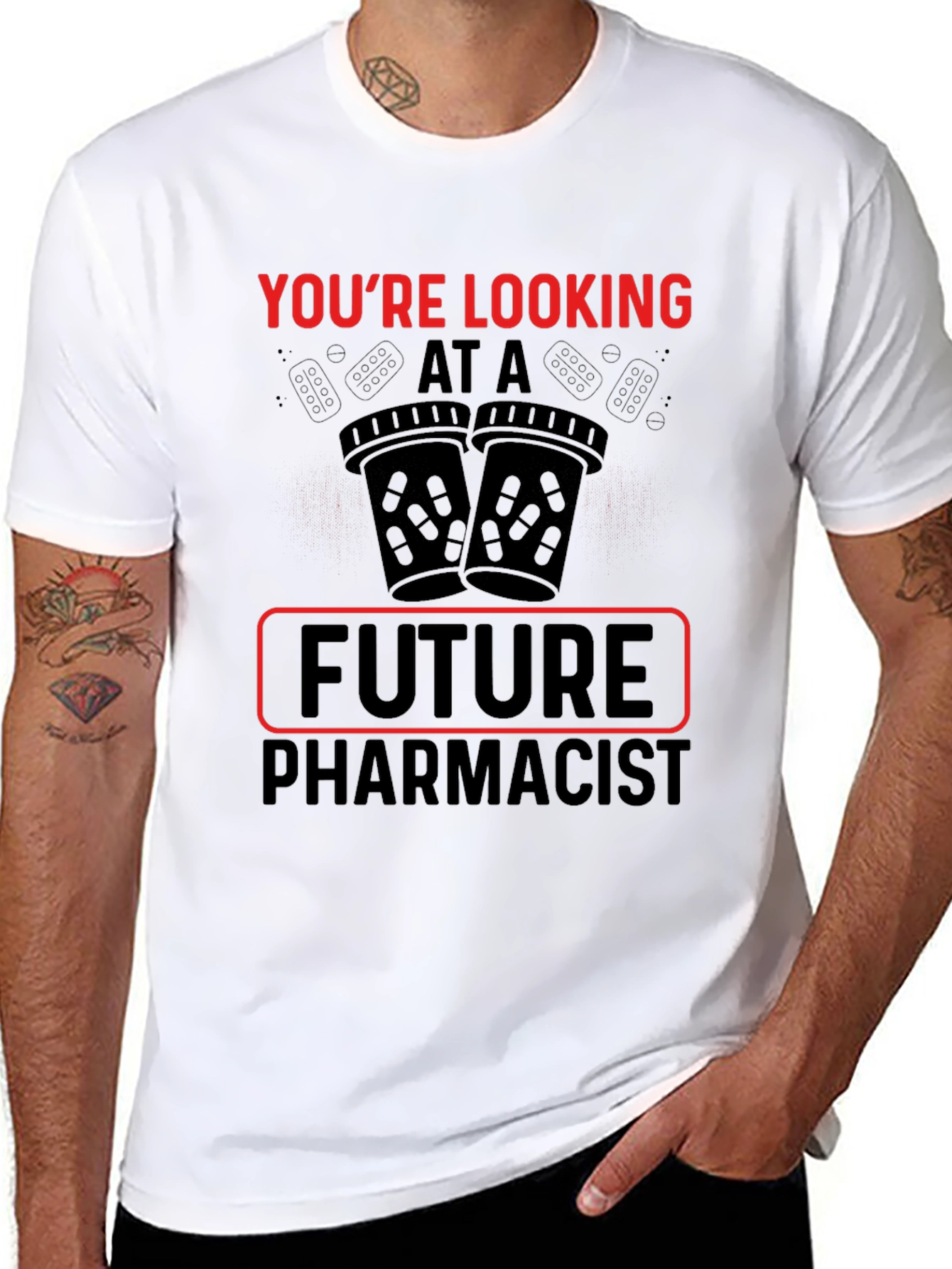 Future Pharmacist Graphic T-Shirt