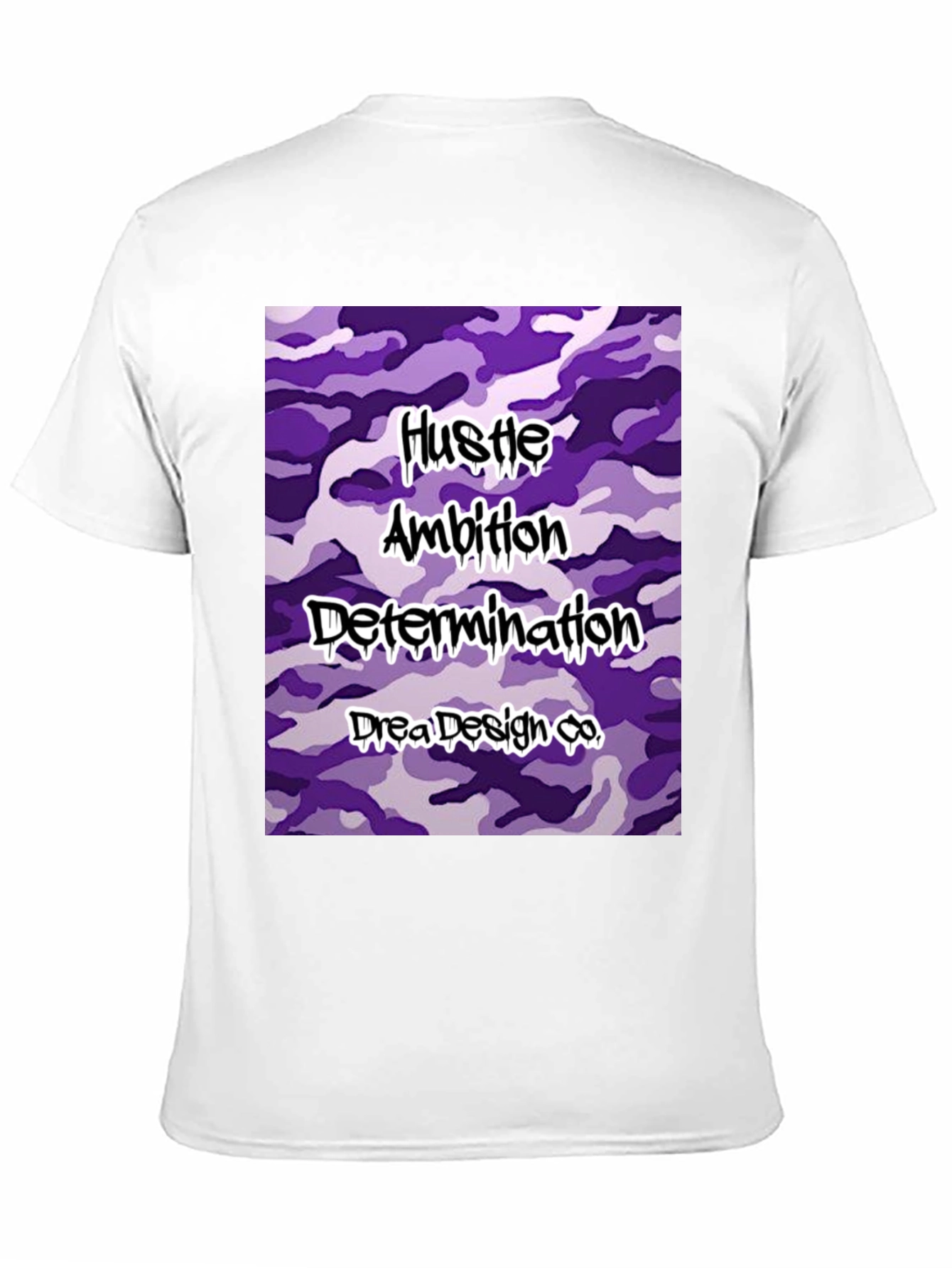 Hustle Ambition Determination Tee - Drea Design Co.