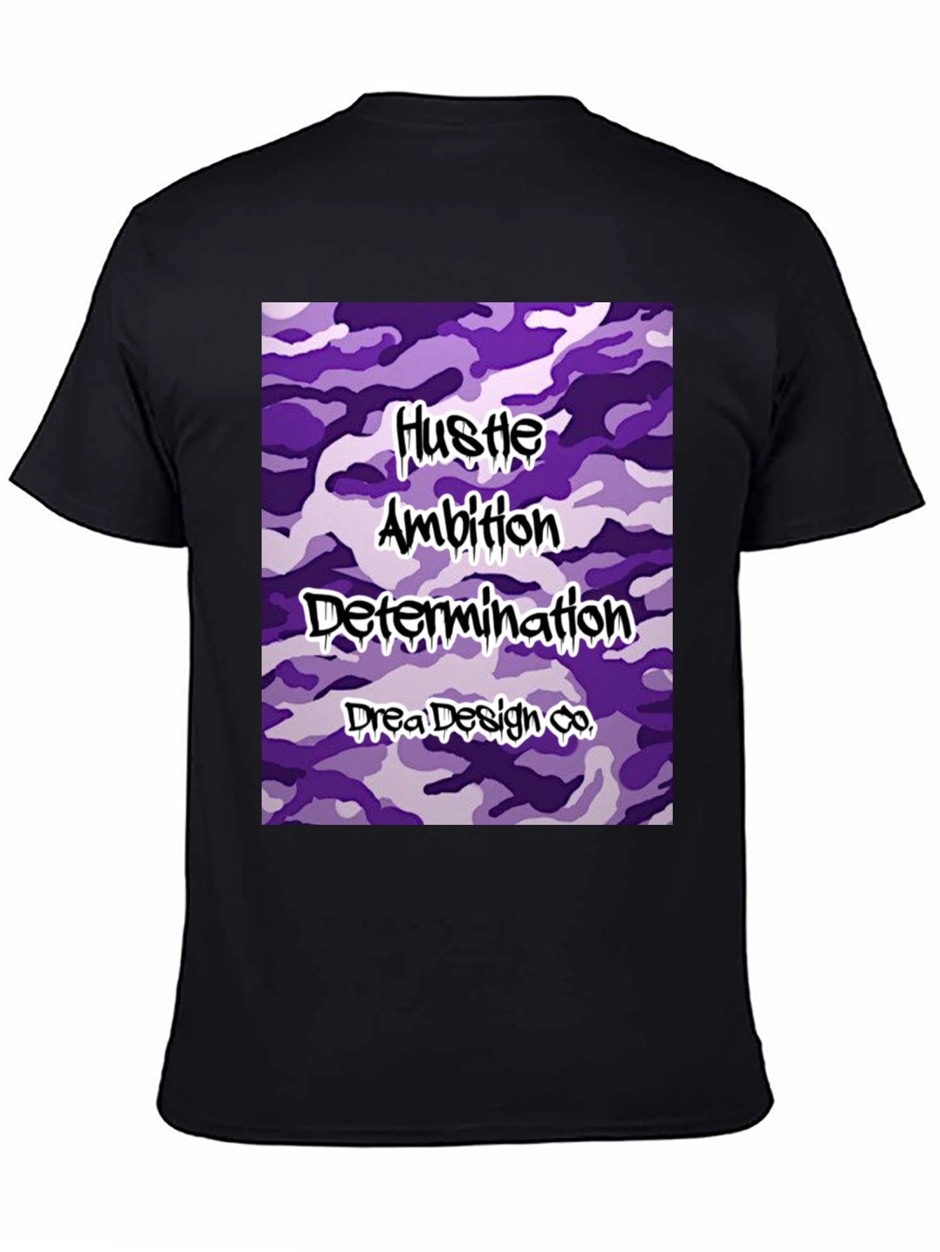 Hustle Ambition Determination Tee - Drea Design Co.