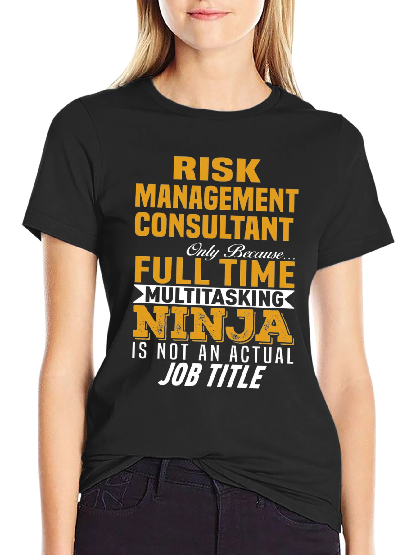 Risk Management Consultant Ninja T-Shirt