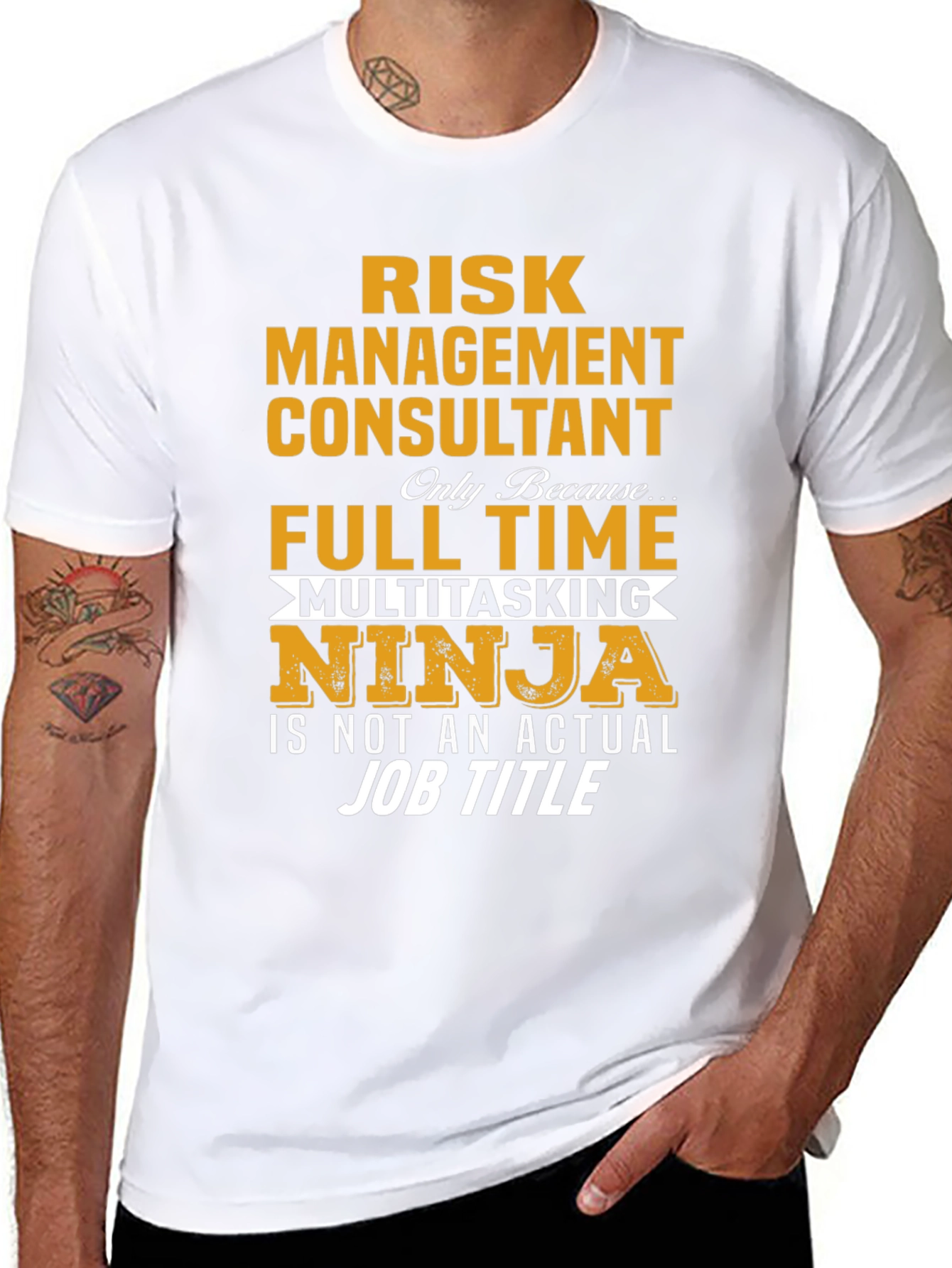 Risk Management Consultant Ninja T-Shirt
