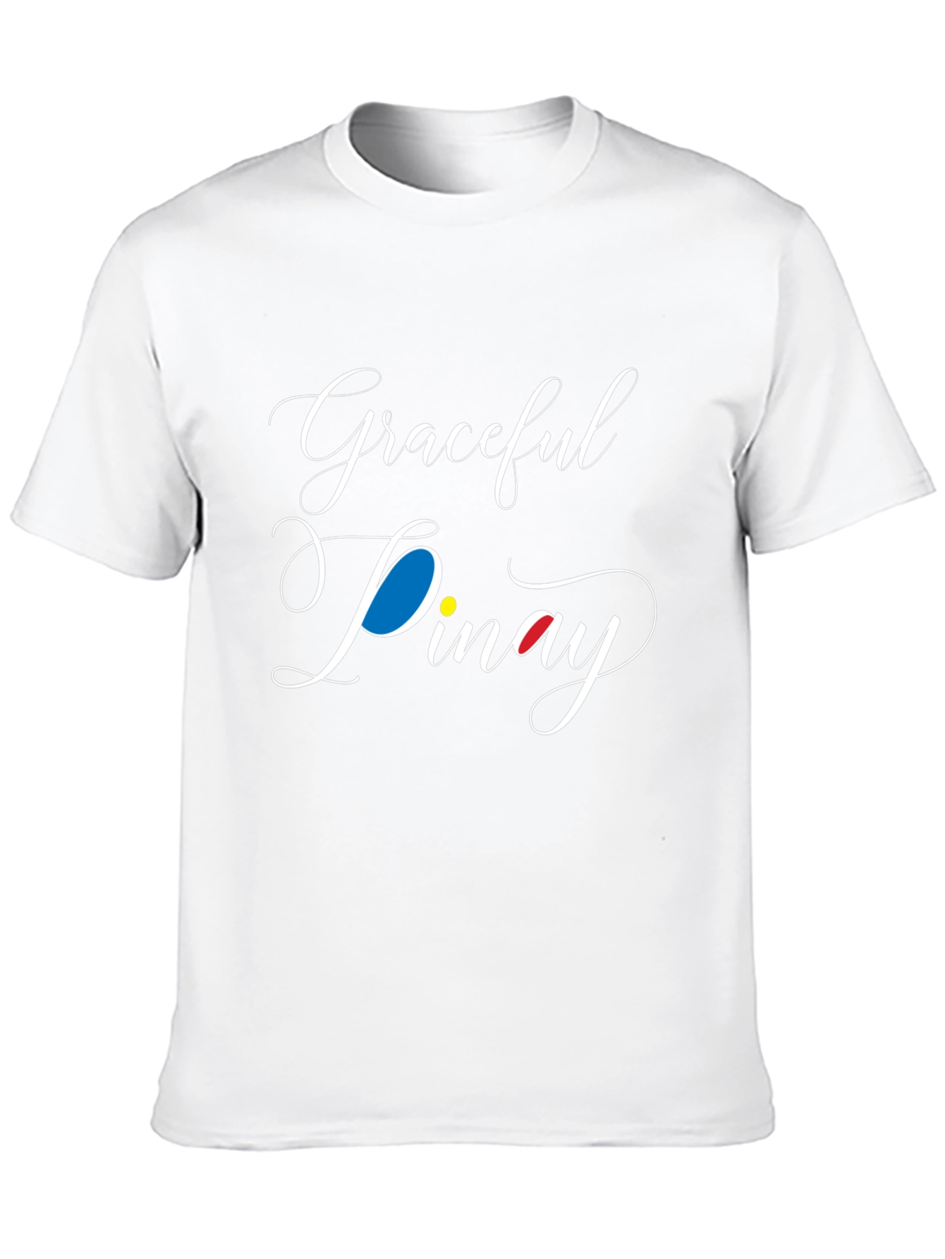 Graceful Pinay Black Graphic Tee