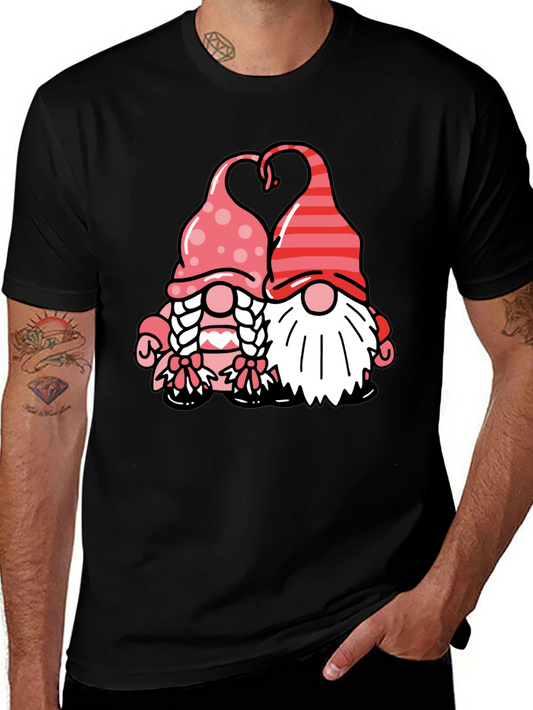 Valentine Gnome Couple T-Shirt