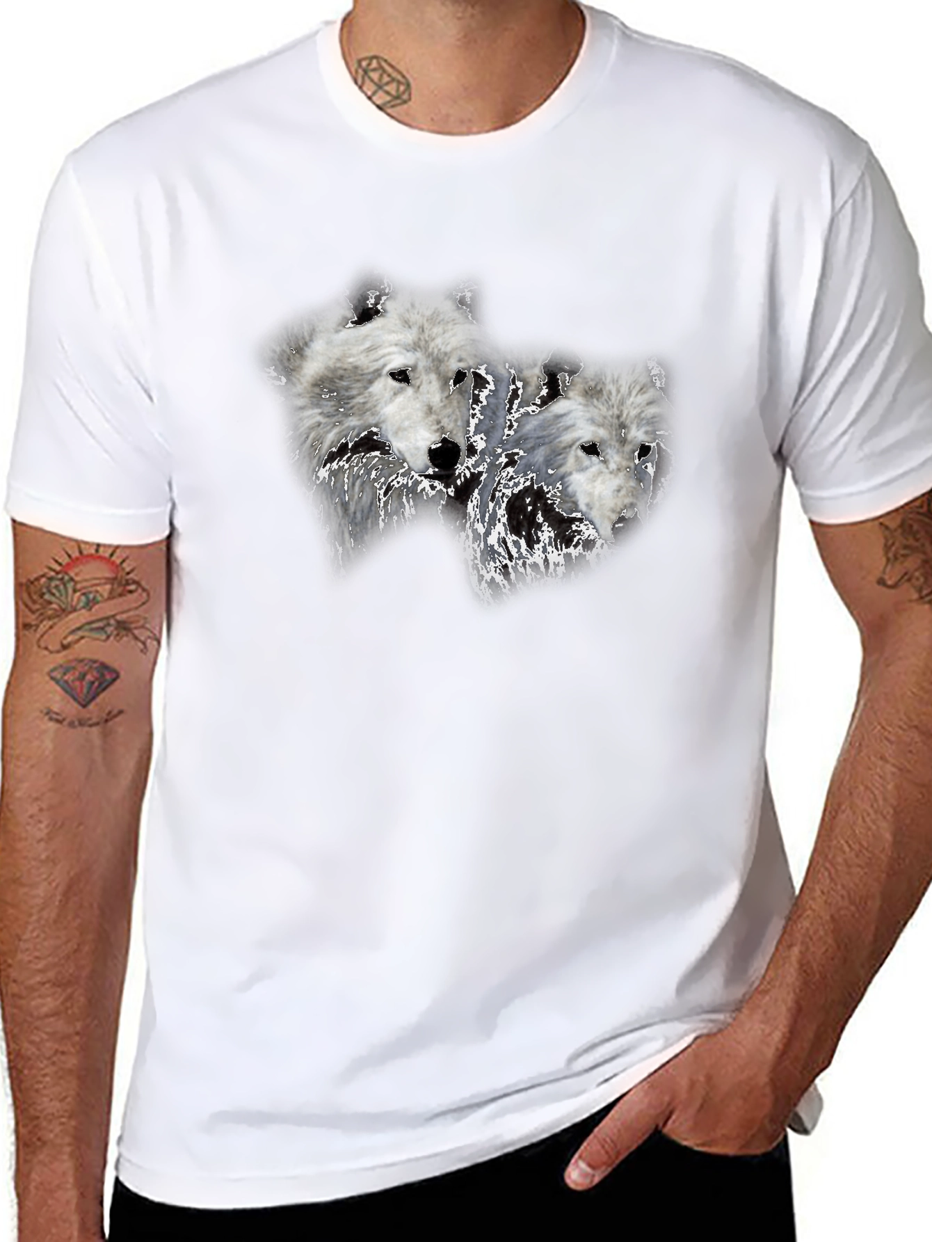 Wolf Pack Graphic T-Shirt