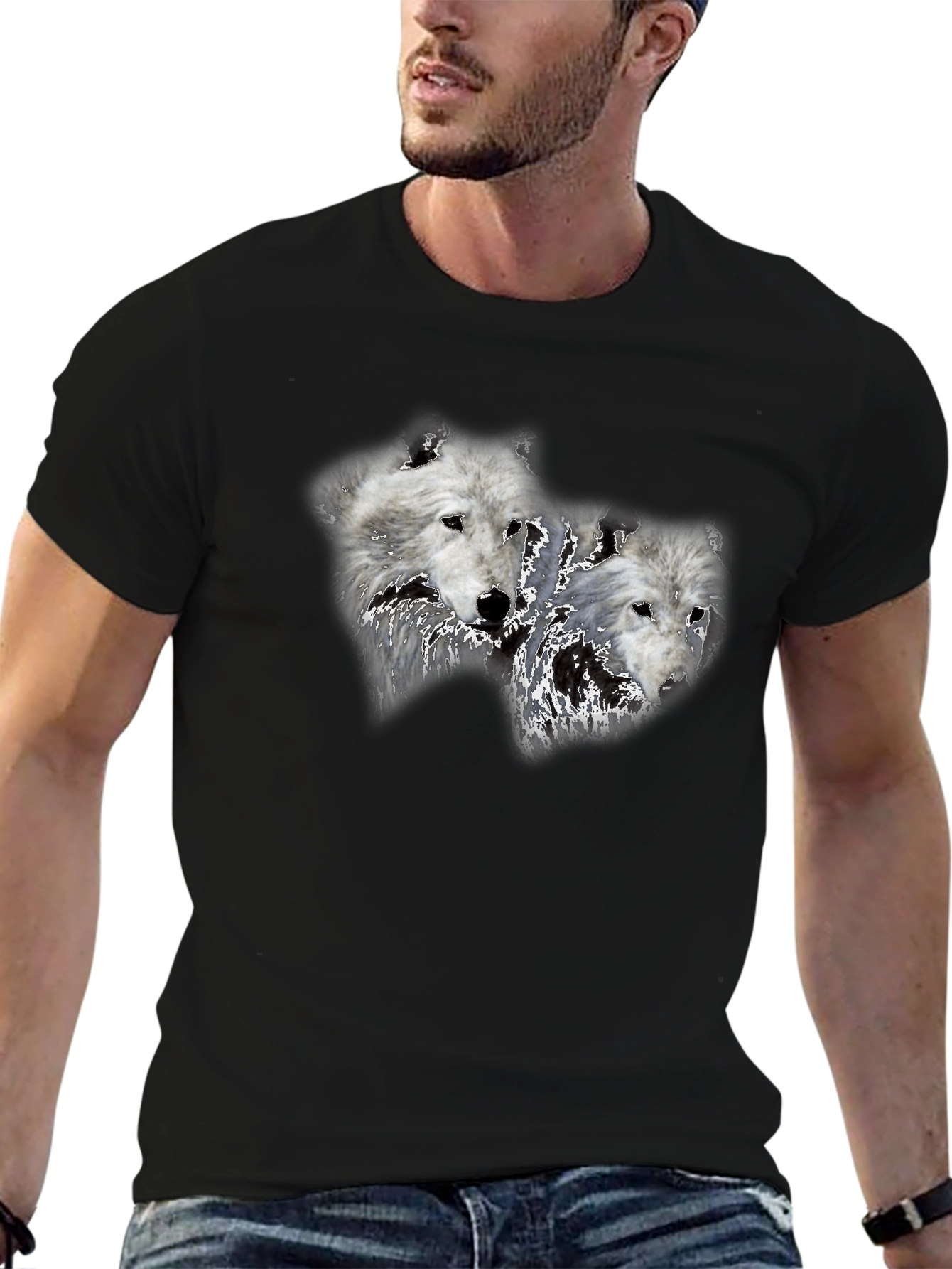 Wolf Pack Graphic T-Shirt
