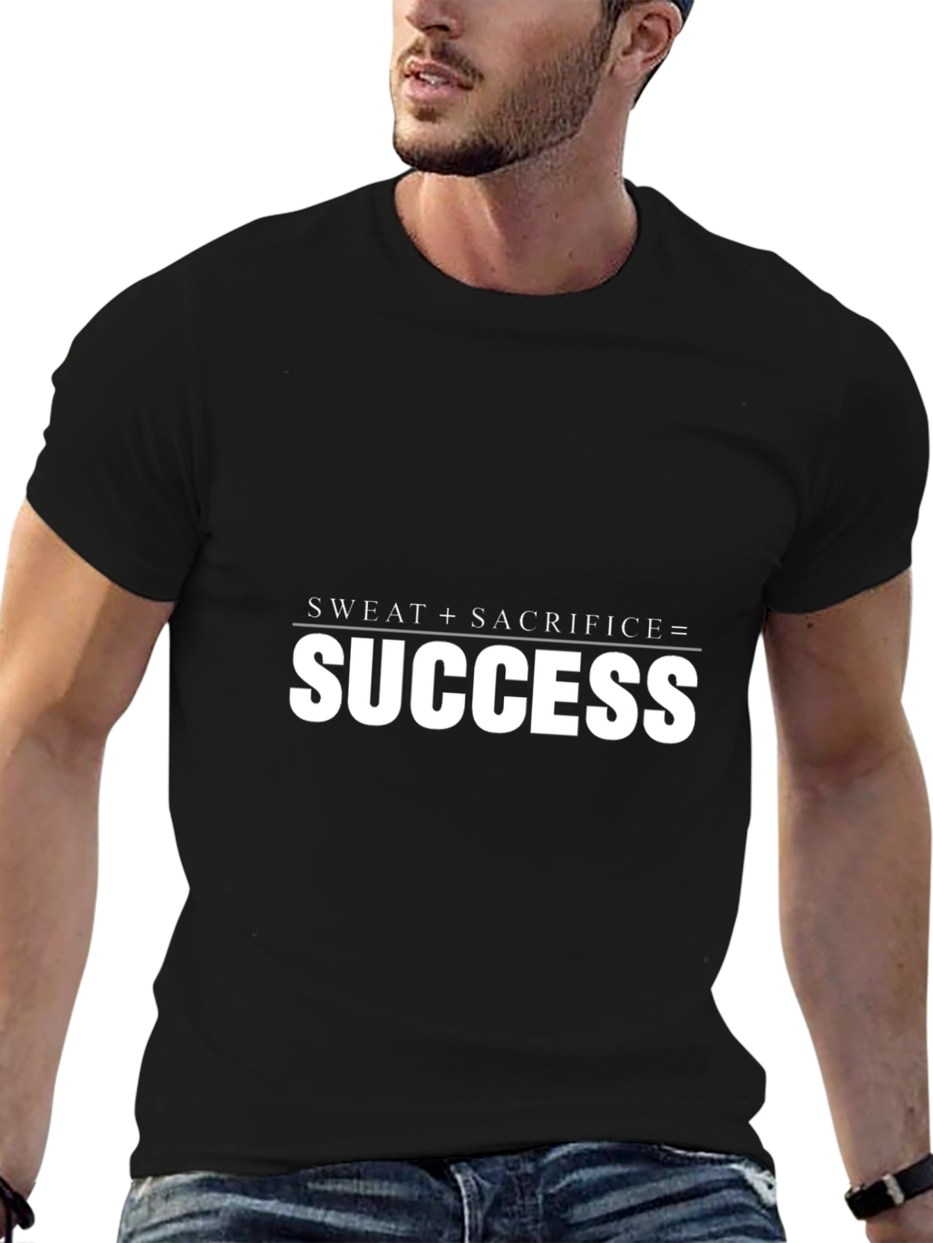 Sweat + Sacrifice = Success Graphic T-Shirt