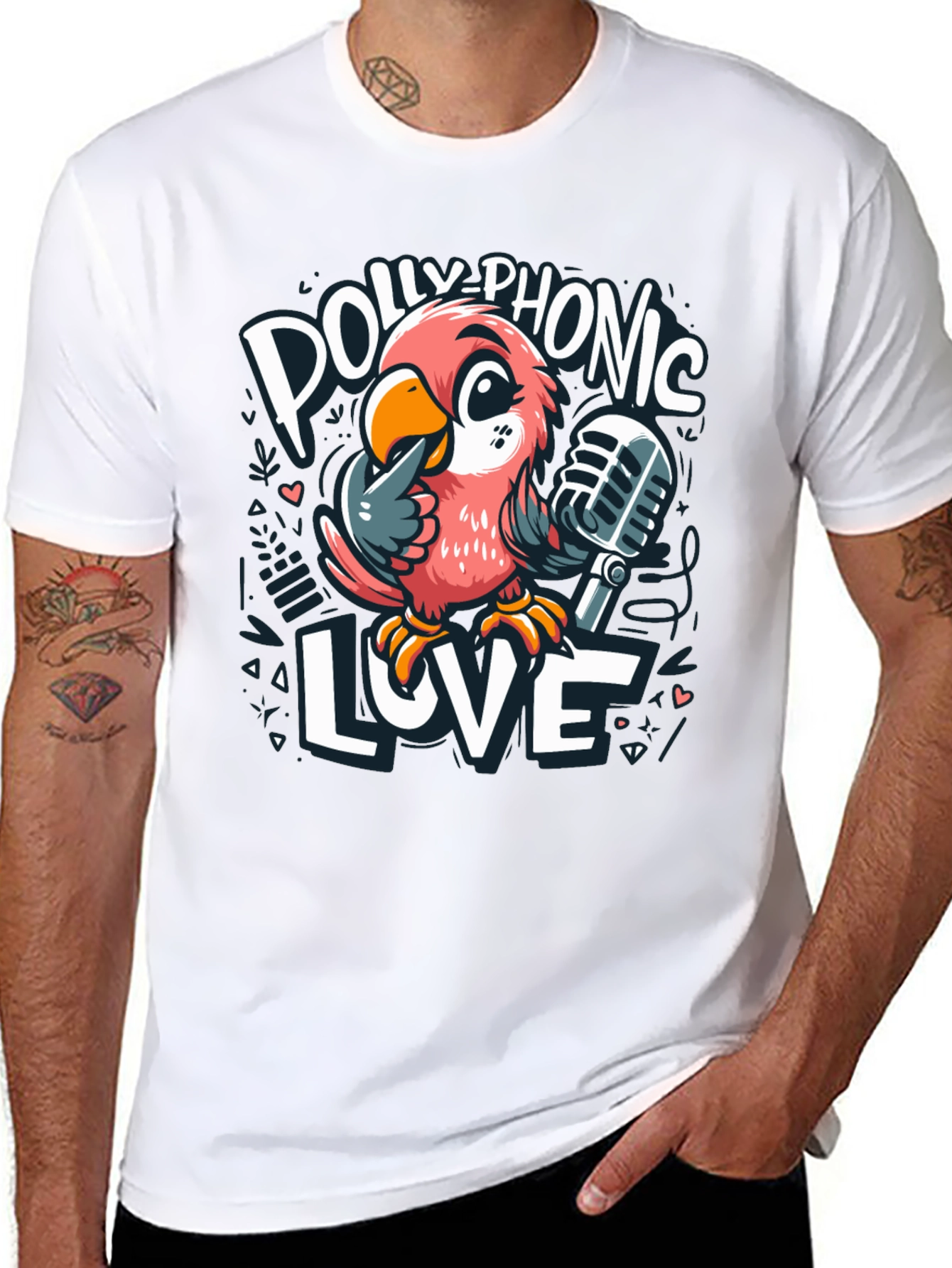 Polly-Phonic Love T-Shirt