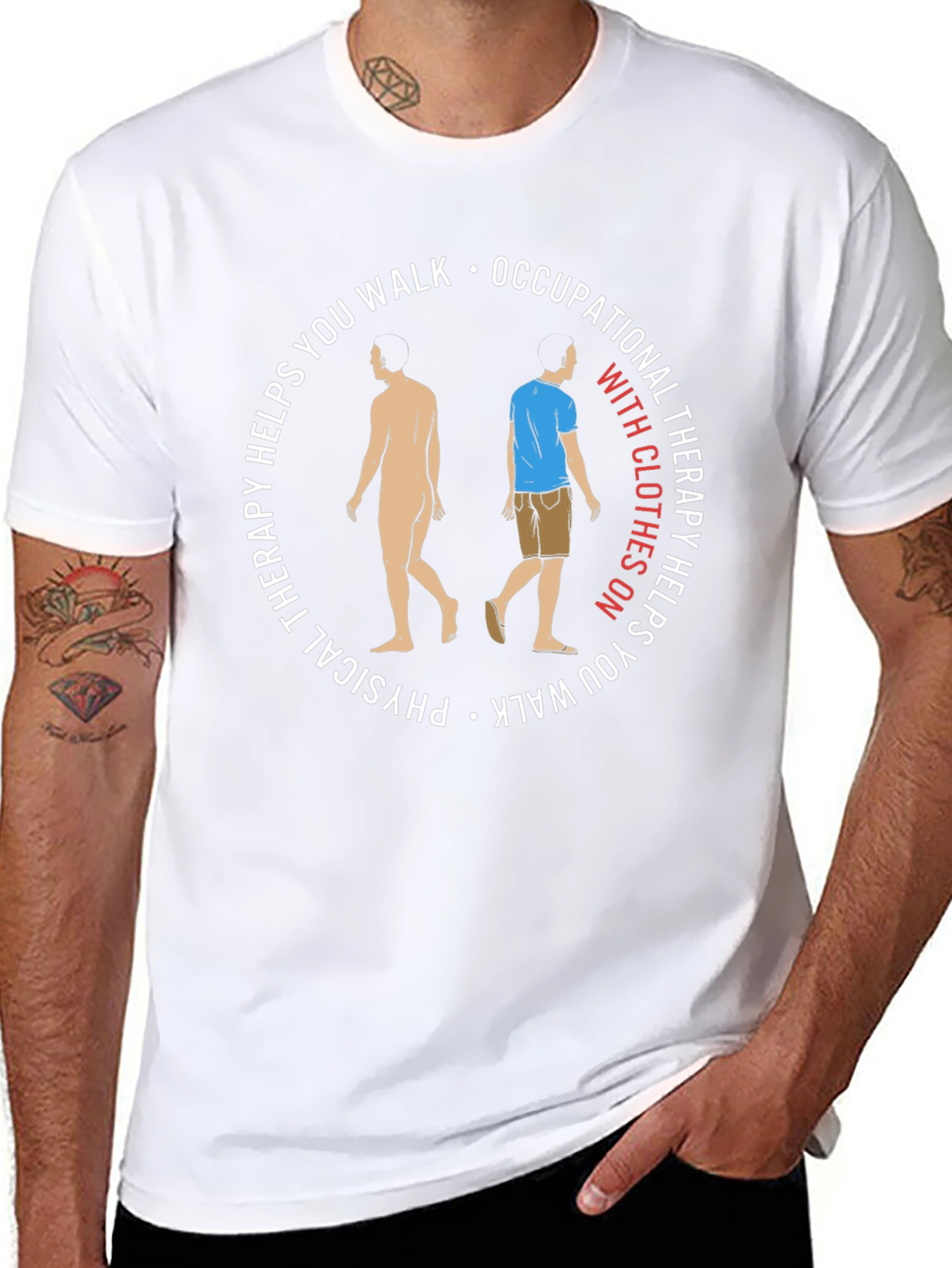 Physical Occupational Therapy Helps You Walk T-Shirt