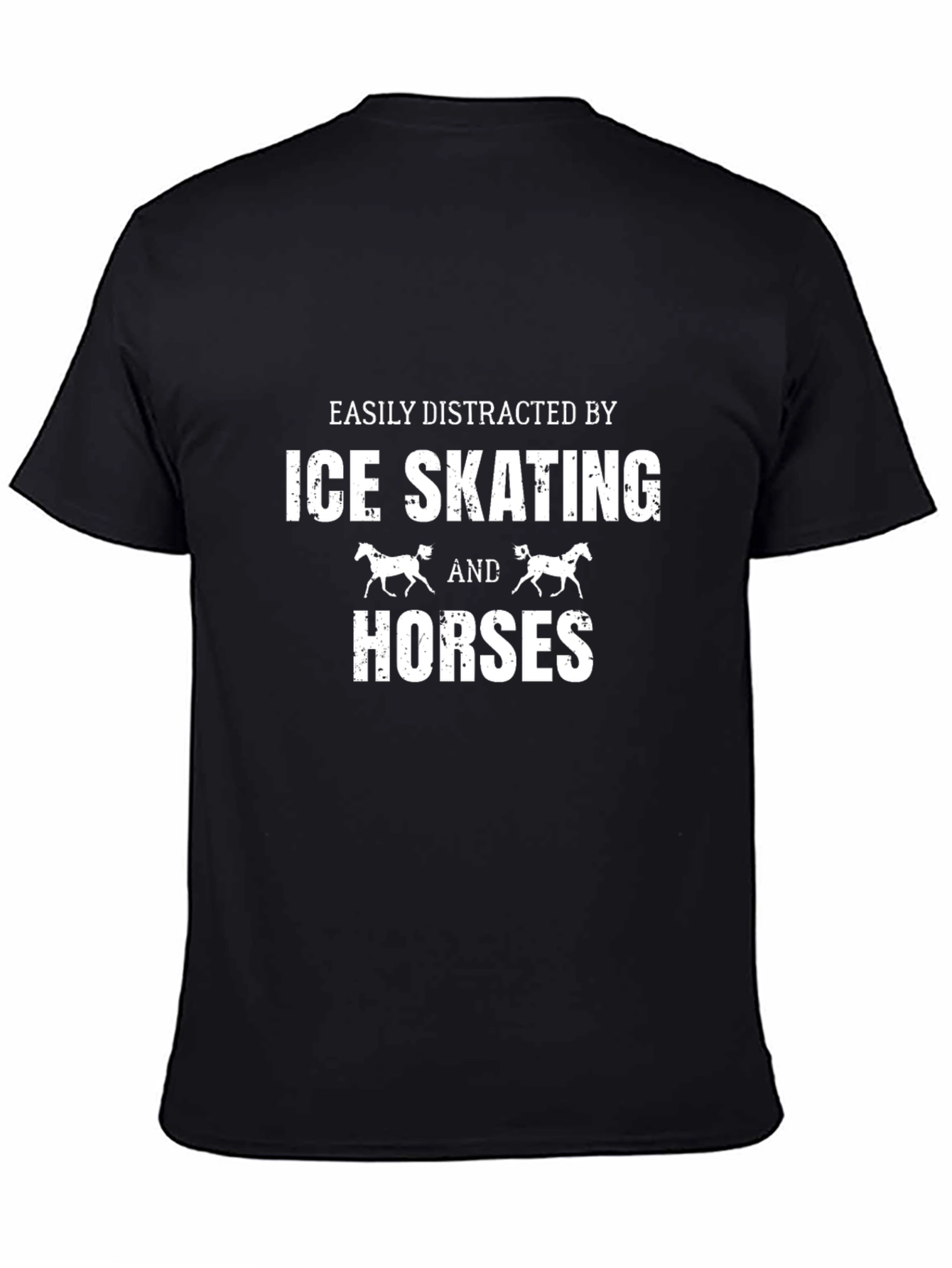 Ice Skating & Horses Graphic Tee