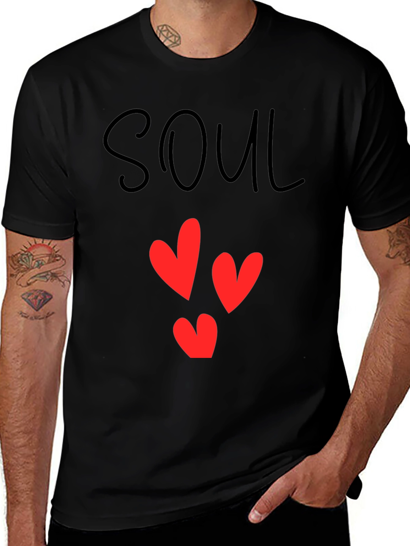 Soul Mate Heart Graphic T-Shirt