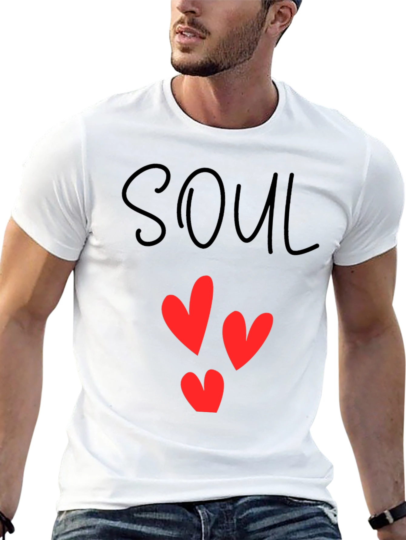 Soul Mate Heart Graphic T-Shirt