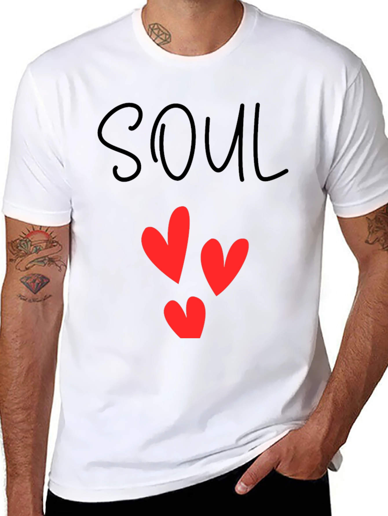 Soul Mate Heart Graphic T-Shirt