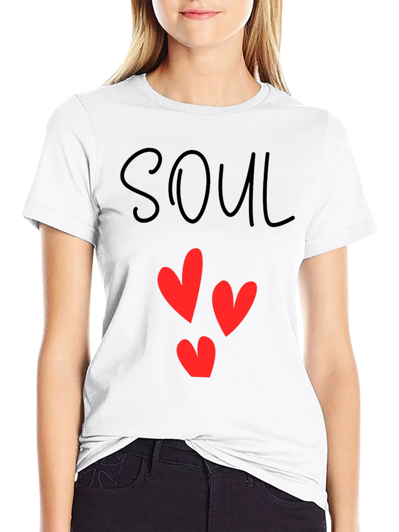 Soul Mate Heart Graphic T-Shirt