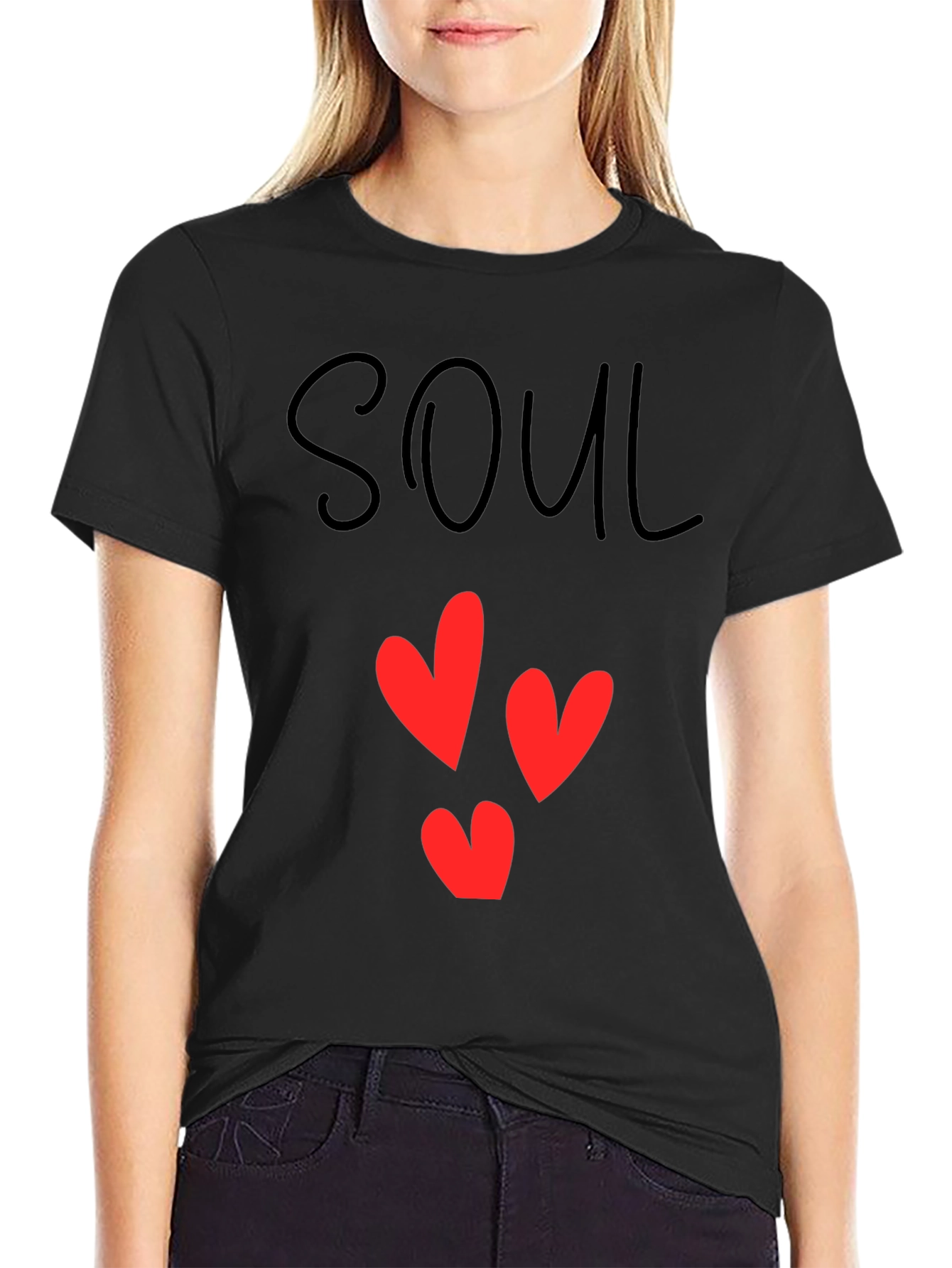 Soul Mate Heart Graphic T-Shirt