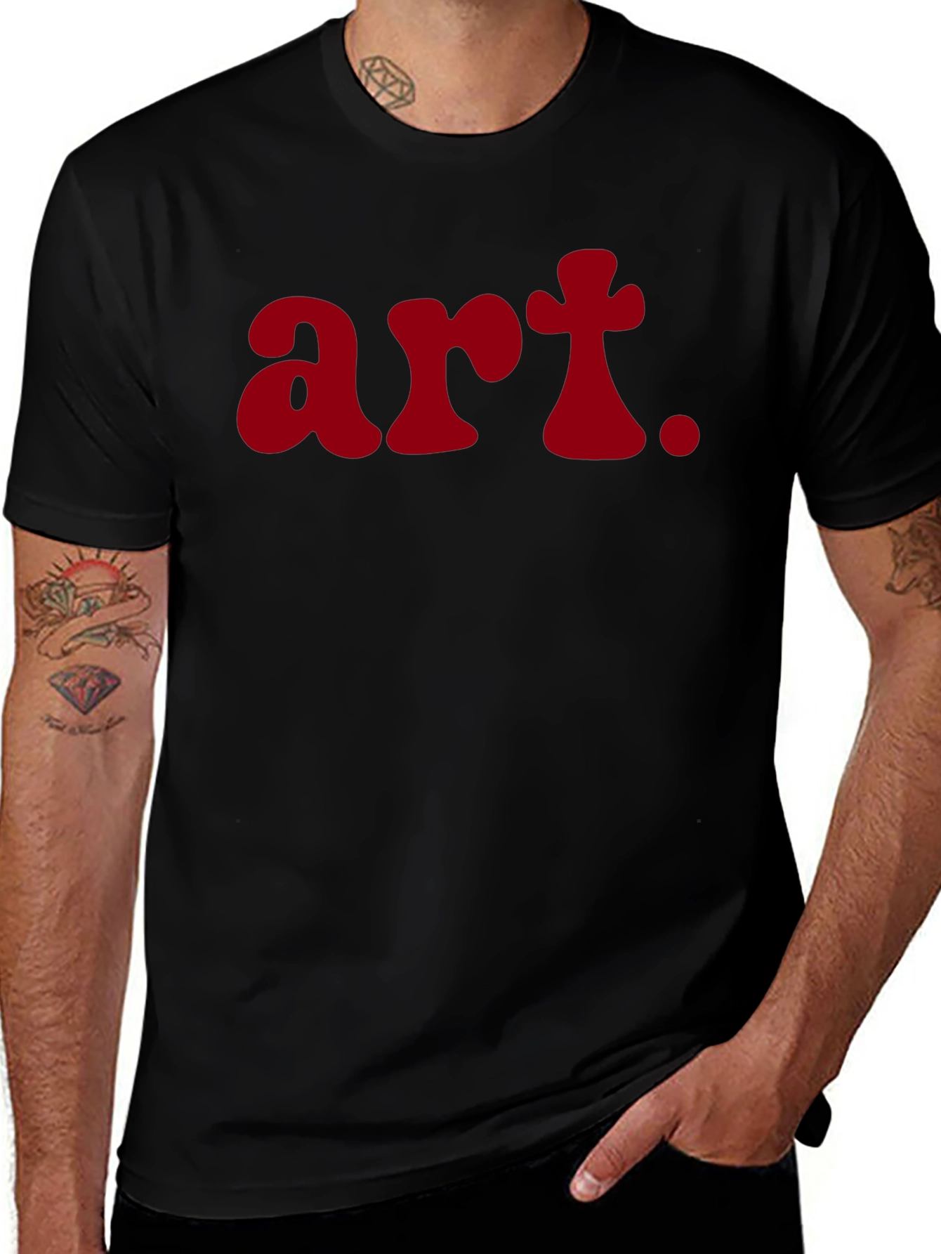 Art Graphic Tee - Bold Statement Shirt