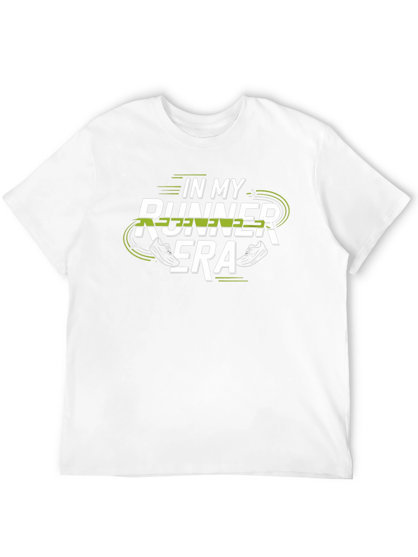 In My Runner Era Black Graphic Tee