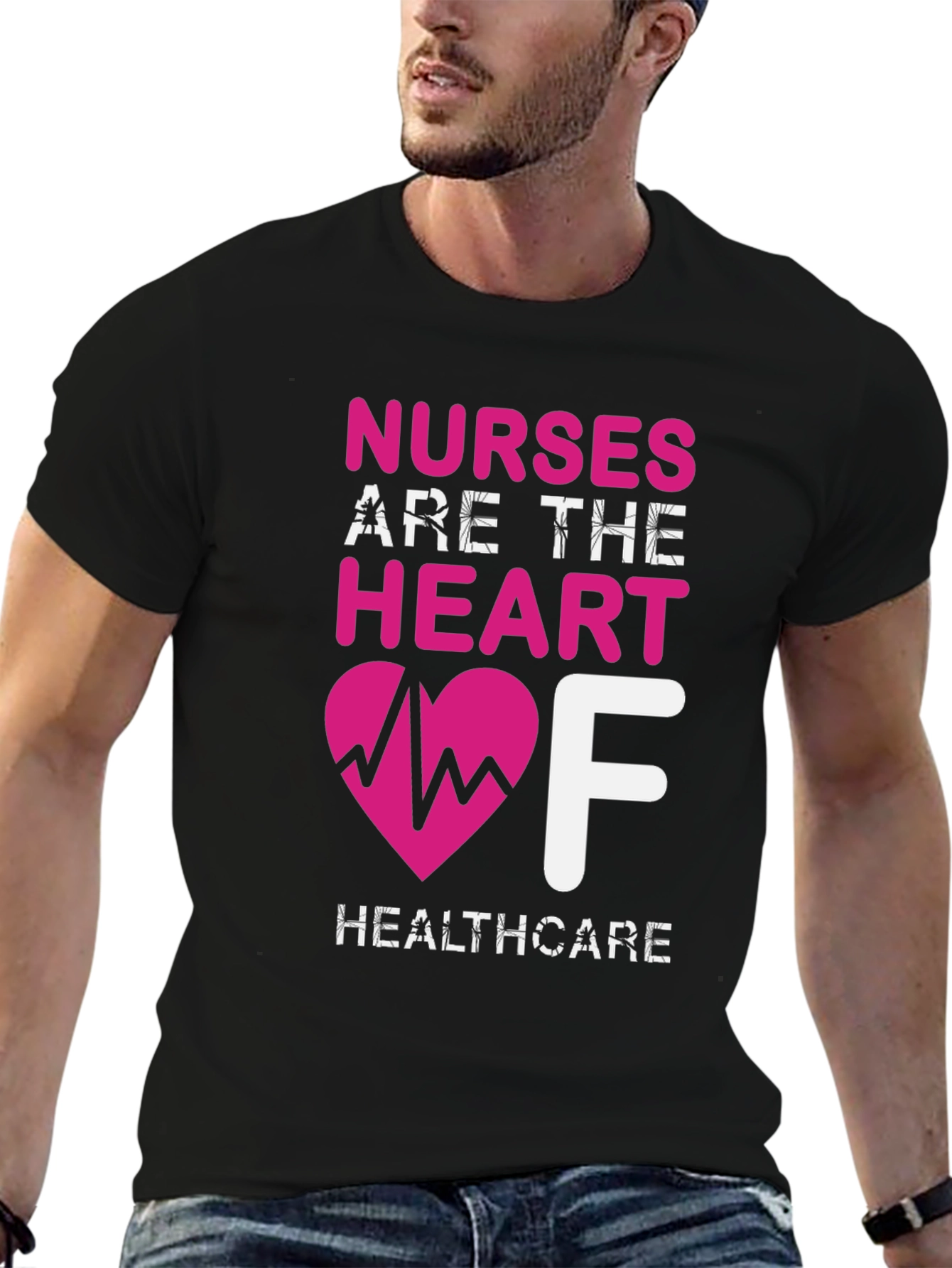 Nurses Are the Heart of Healthcare T-Shirt