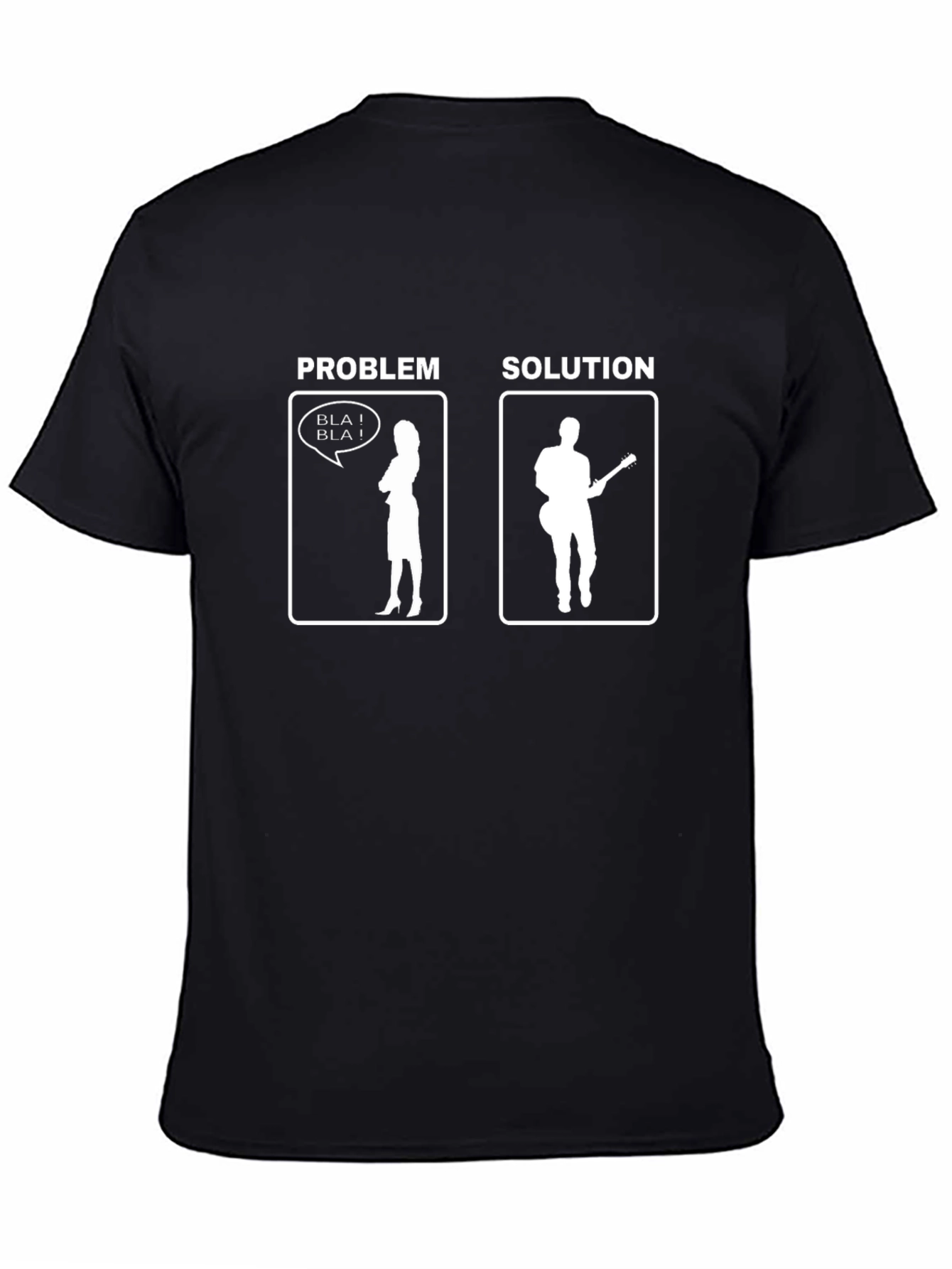 Problem Solution Funny Musician T-Shirt